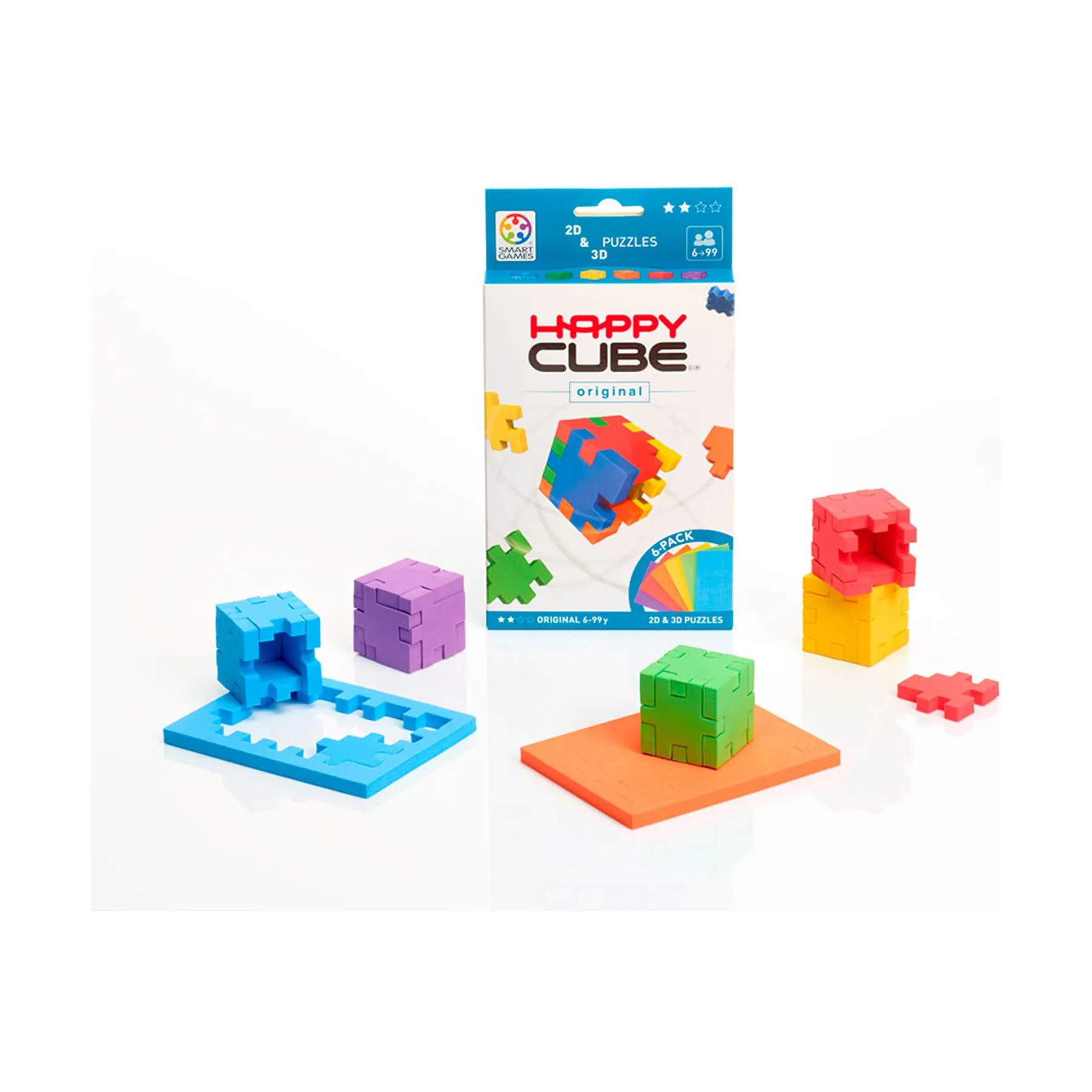 Spilbræt Spil Brætspil - Happy Cube Original i Original, 2