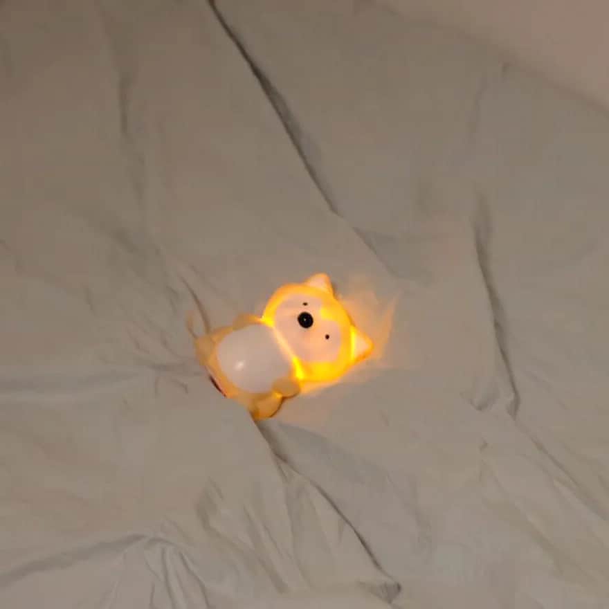 Pellianni Bordlamper Natlampe - Fighter Fox i Beige, 2