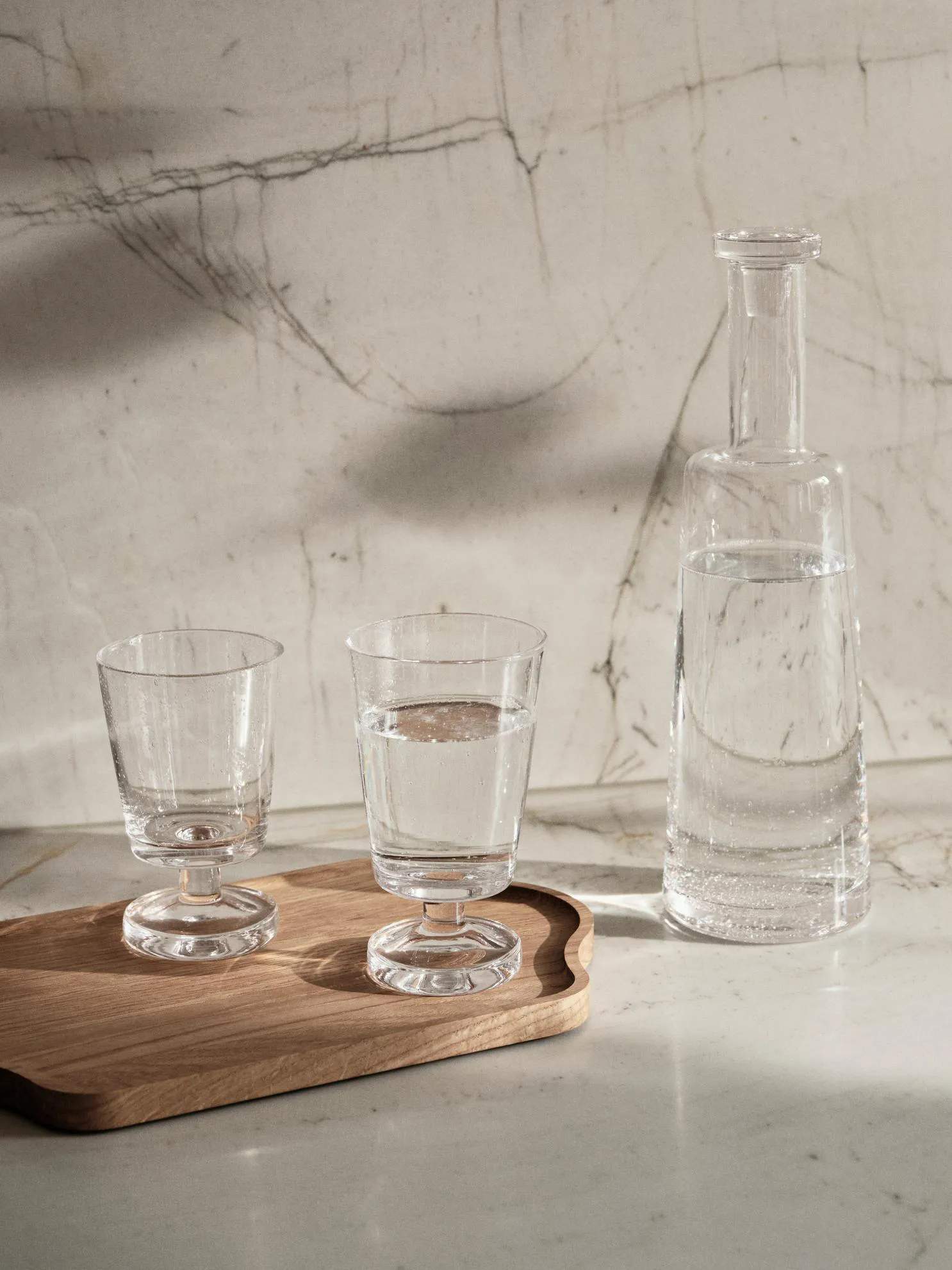 Broste Copenhagen Rødvinsglas Bubble Rødvinsglas i Klar, 4