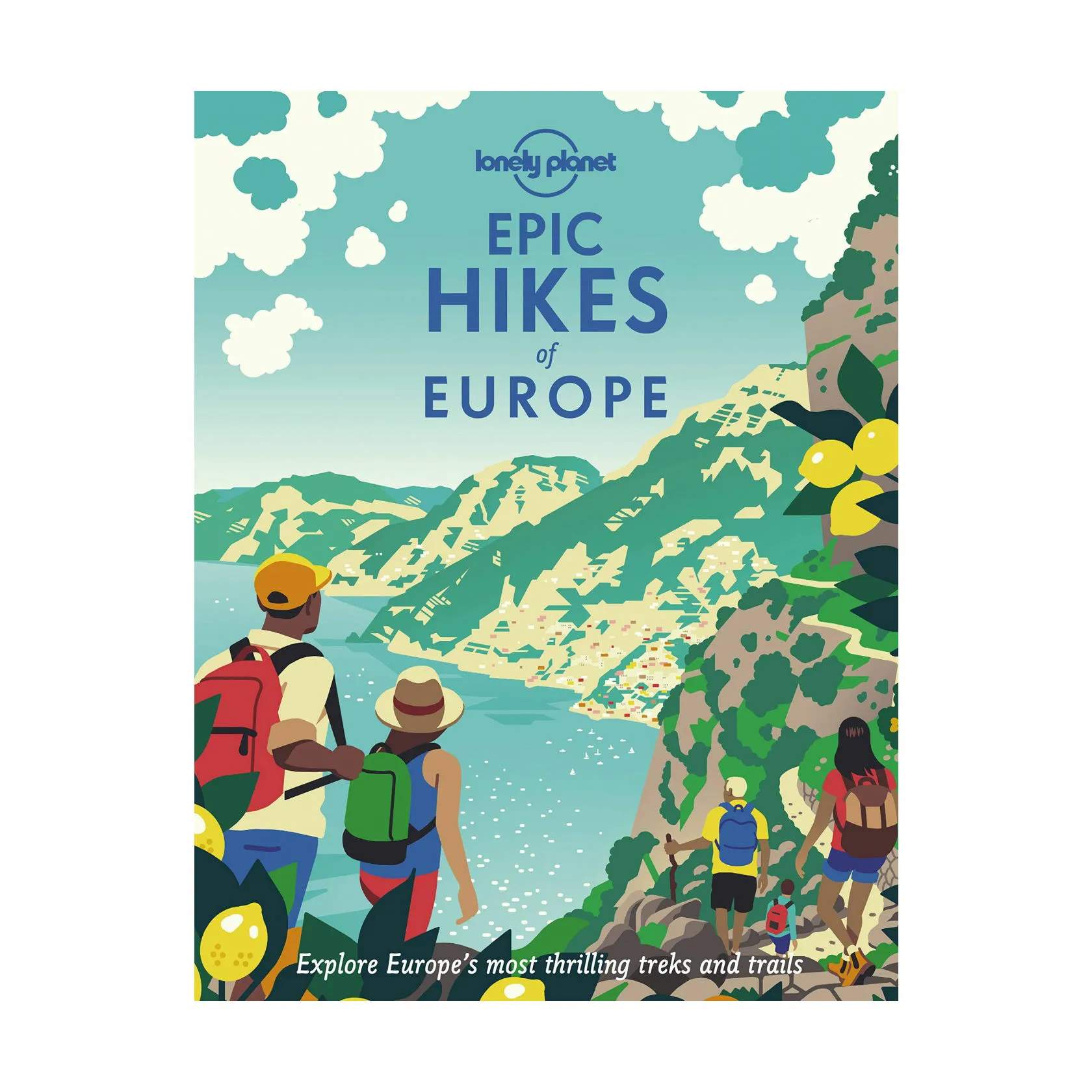 Epic Hikes of Europe, multifarvet/turquoise, large