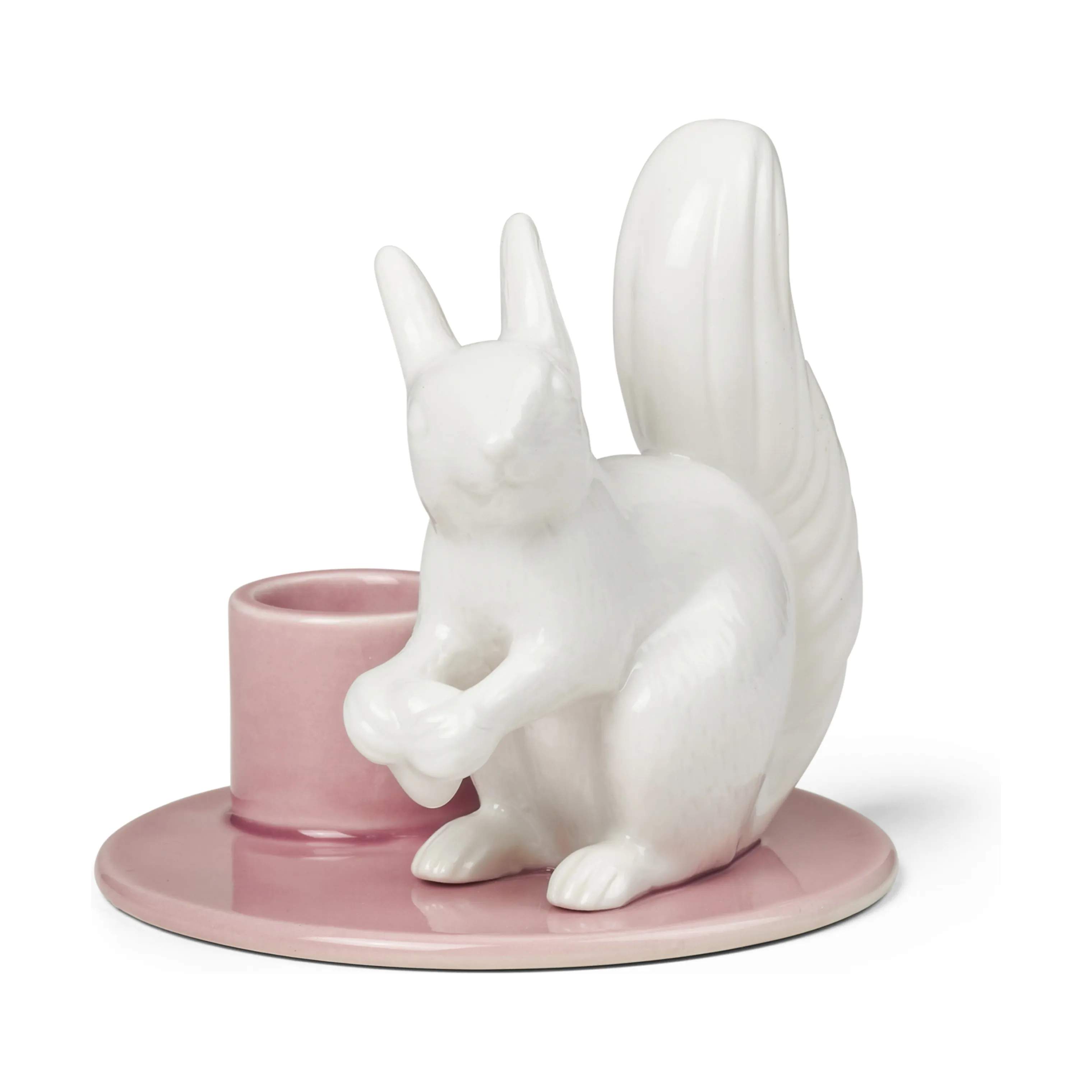 Dottir Kronelysestage Sweet Stories  Egern Lysestage i White/Blush, 1