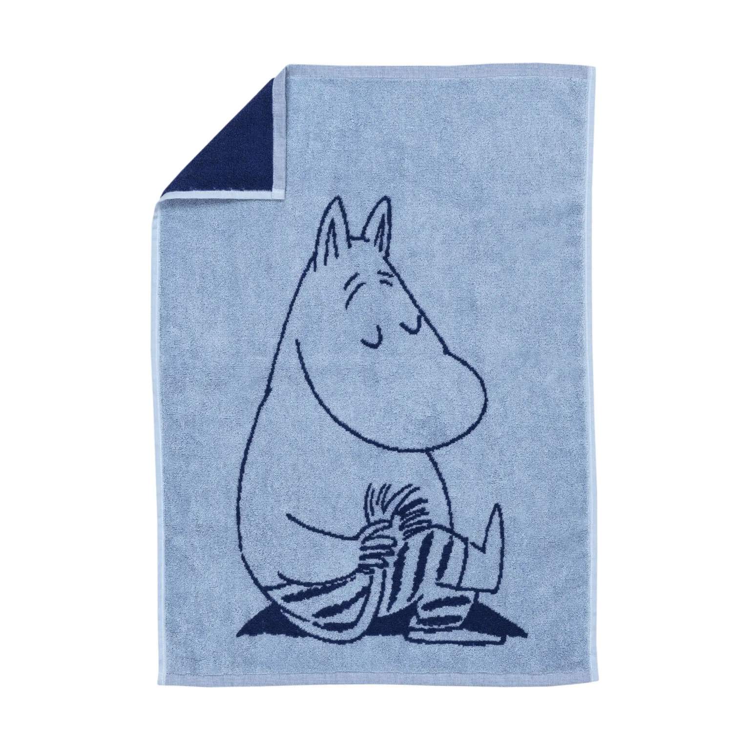 Moomin Arabia Håndklæder Håndklæde - Mumitrolden i Blå, B50 x L70 cm, 1