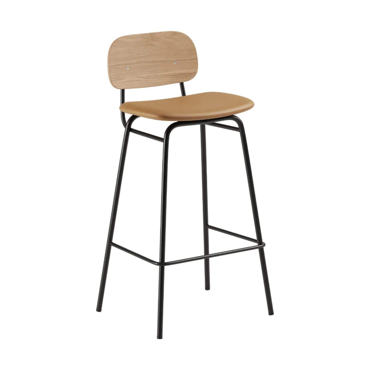 SACKit Barstole Frame Bar Stool Frame Barstol i Brun, 73 cm, 1
