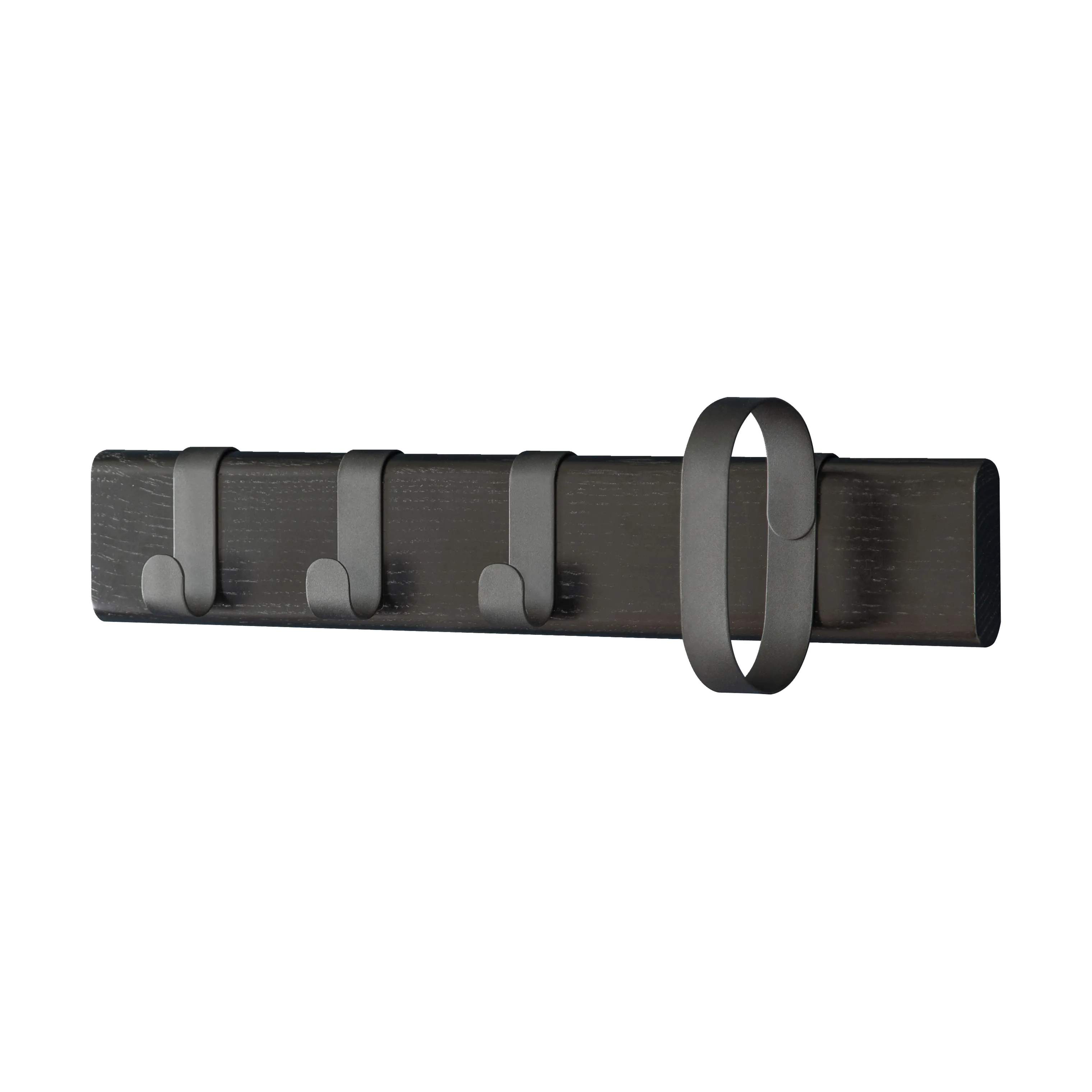 Novoform Knagerækker Fluke Knagerække i Black oak, 50 cm, 1
