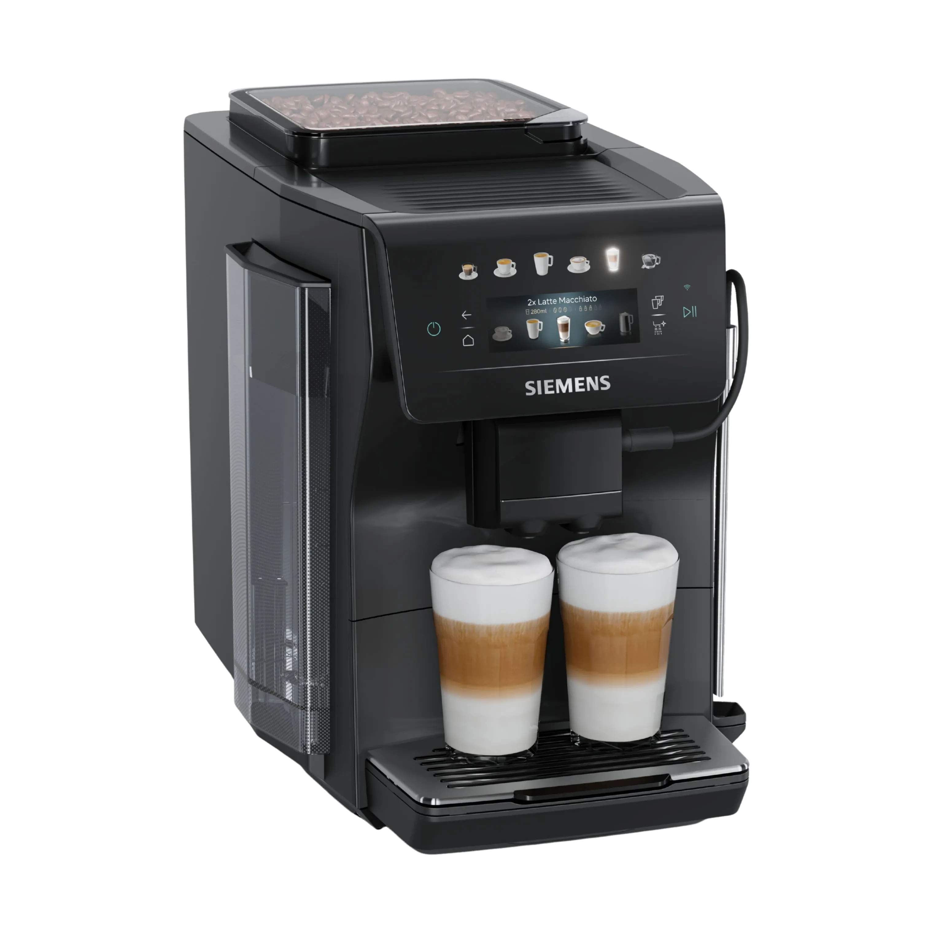 Siemens Espressomaskiner EQ500 iAroma Espressomaskine TP553E19 i Sort, 1