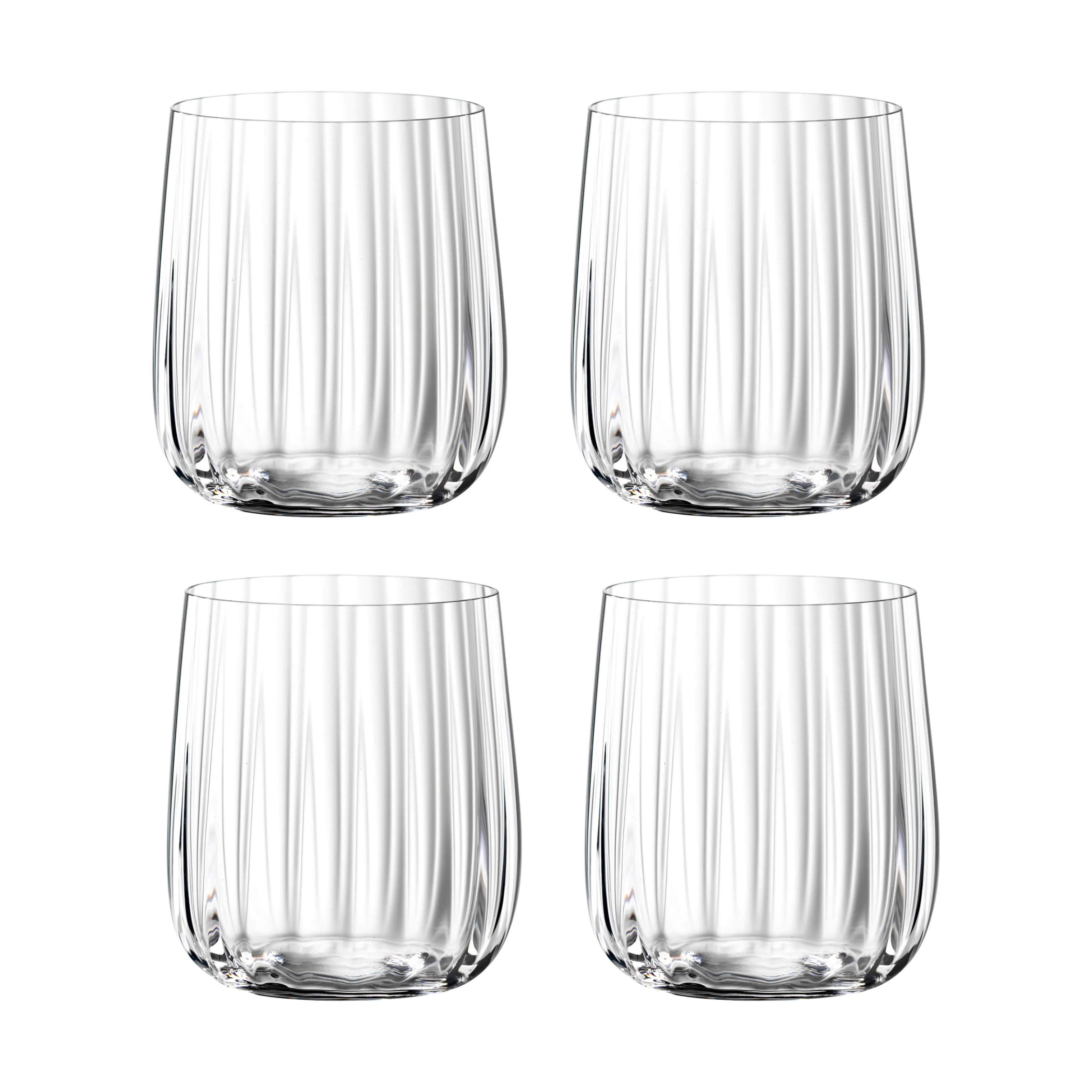 Spiegelau Vandglas Lifestyle Vandglas - 4 stk. i Klar, 34 cl, 1