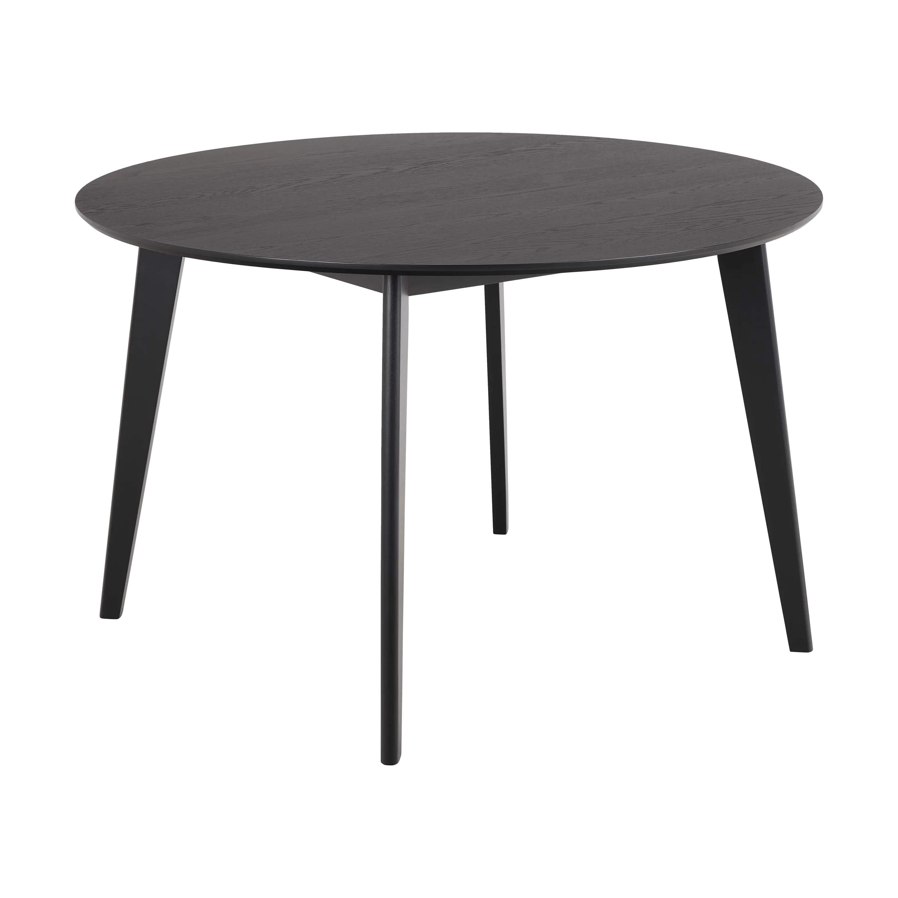 CASA Living Spiseborde Roxby Spisebord i Mat sort, 120 cm, 4
