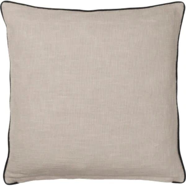 Broste Copenhagen Pyntepudebetræk Maja Pudebetræk i Taupe Warm Grey, 1