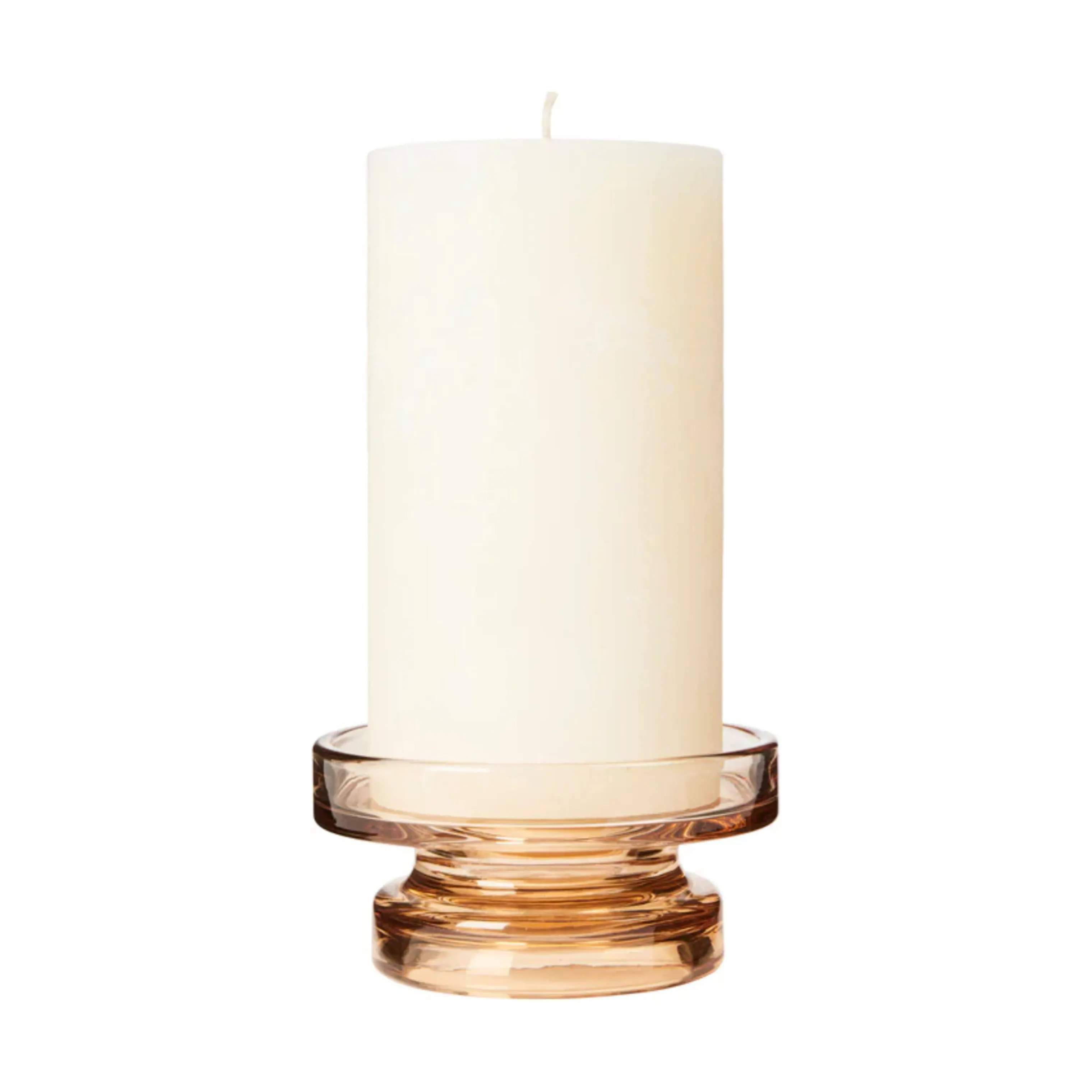 Broste Copenhagen Bloklysestage Petra Lysestage i Brun, 13 cm, 1