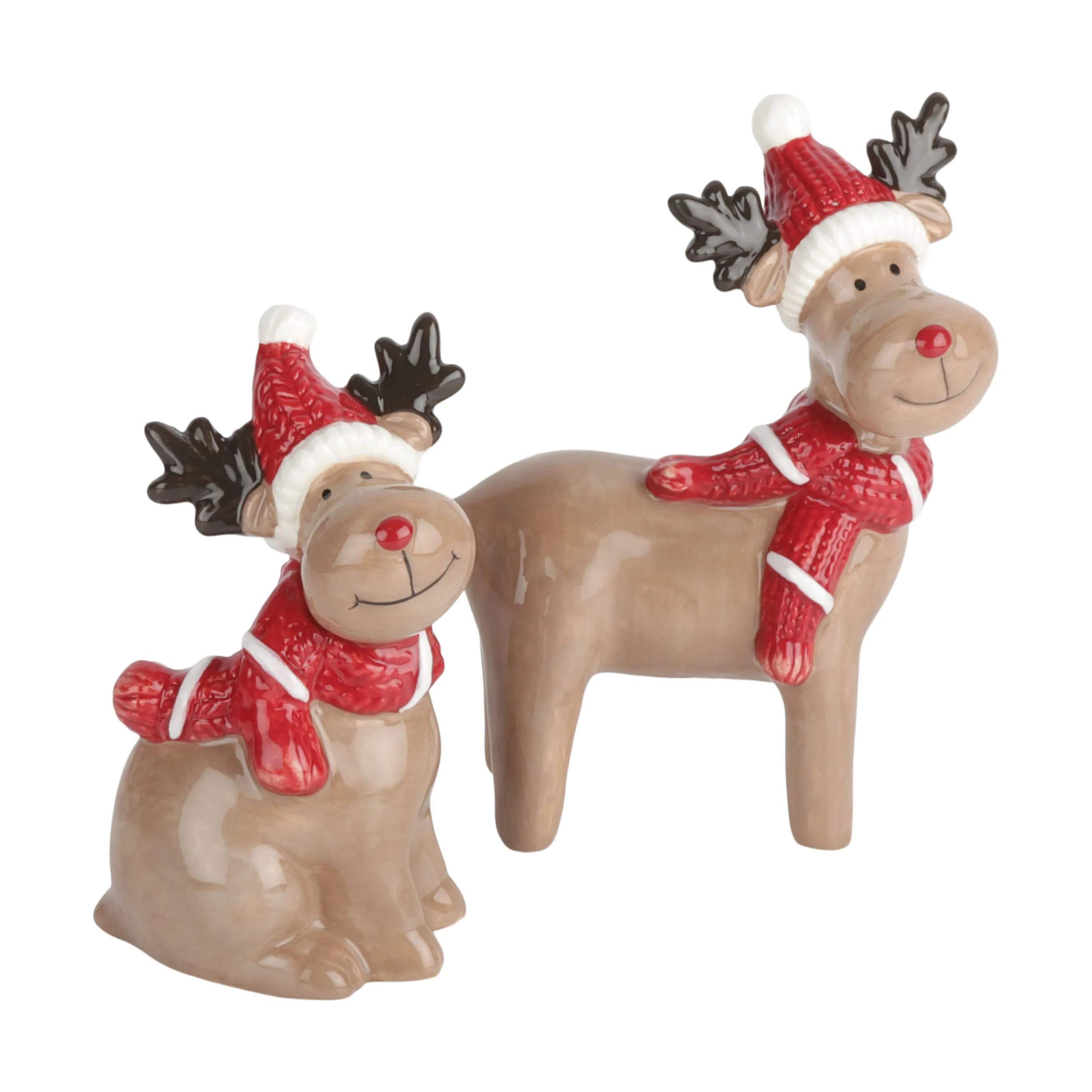 Casa Christmas Julefigurer Rensdyr i Siddende, 2