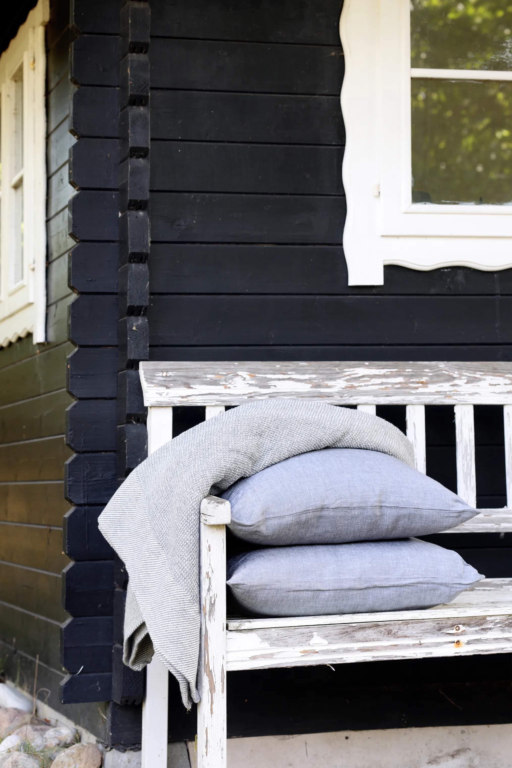 SKAGEN living Plaider Plaid i Grå, 6