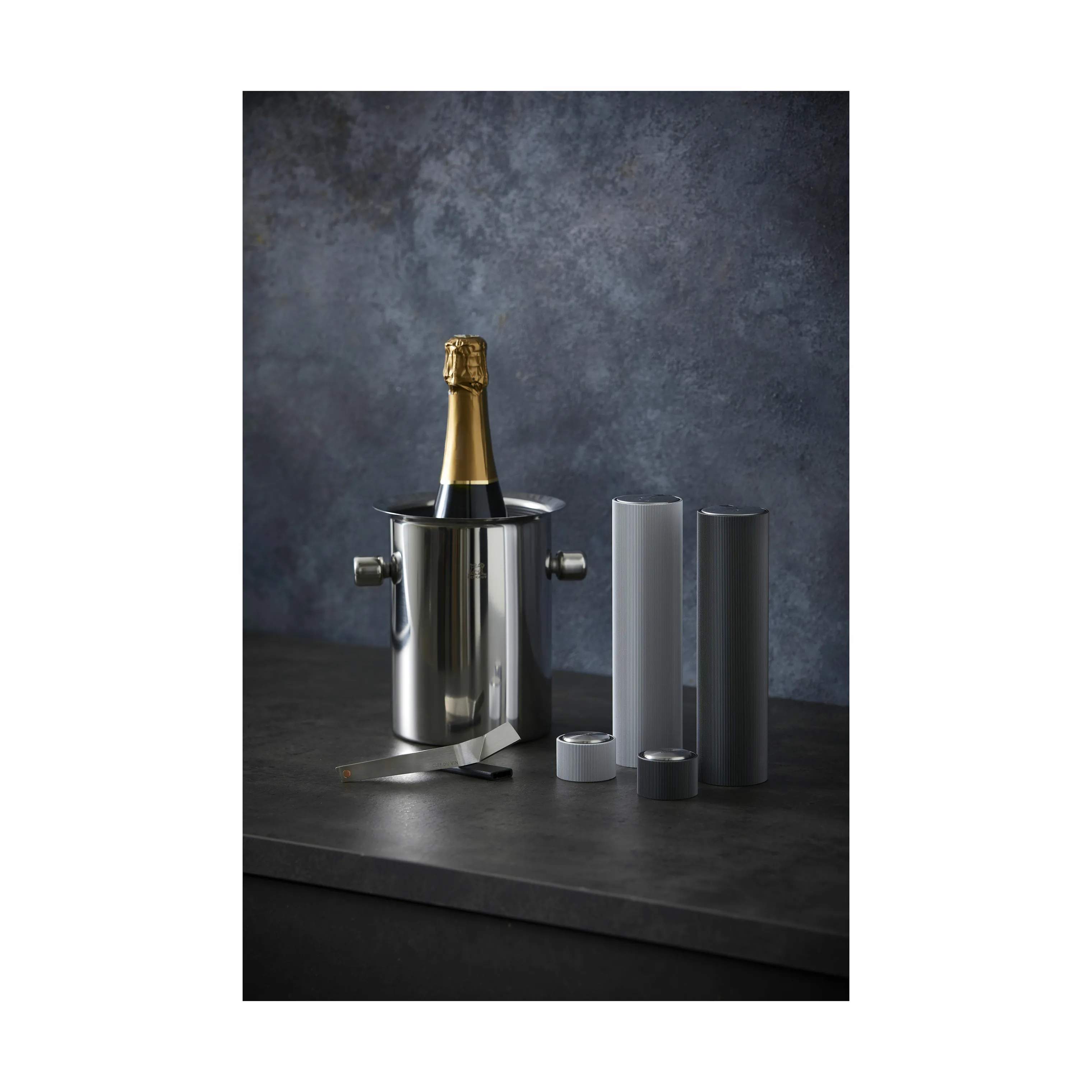 Peugeot Champagnekølere Temperature Champagne-/vinkøler i stål, 3