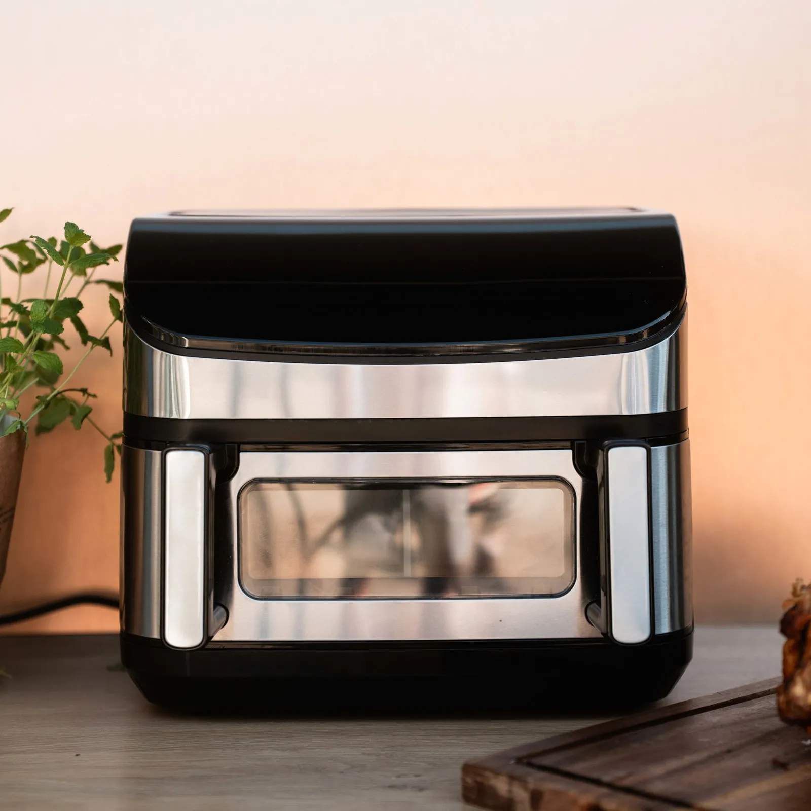 Casper Sobczyk Airfryers Dualfry Fusion Airfryer i Sort, 7