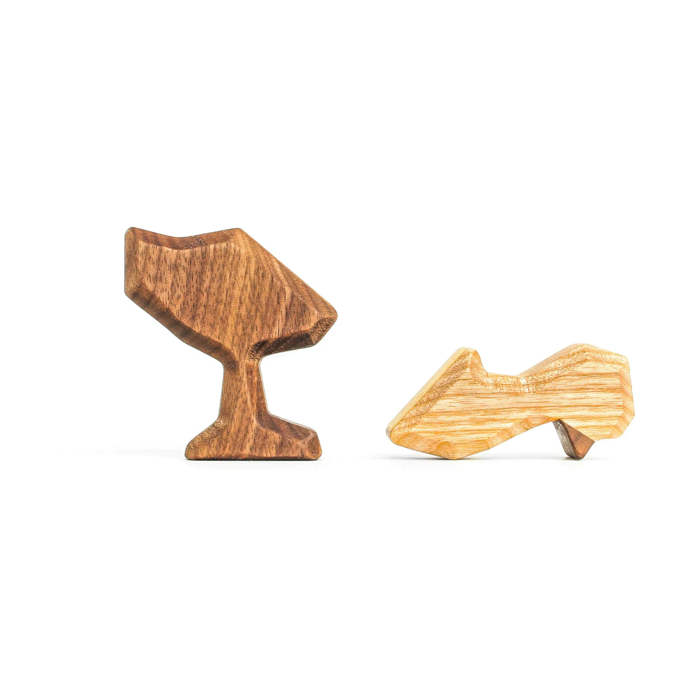 FableWood Dyrefigurer Lille Struds i 11 cm, 4