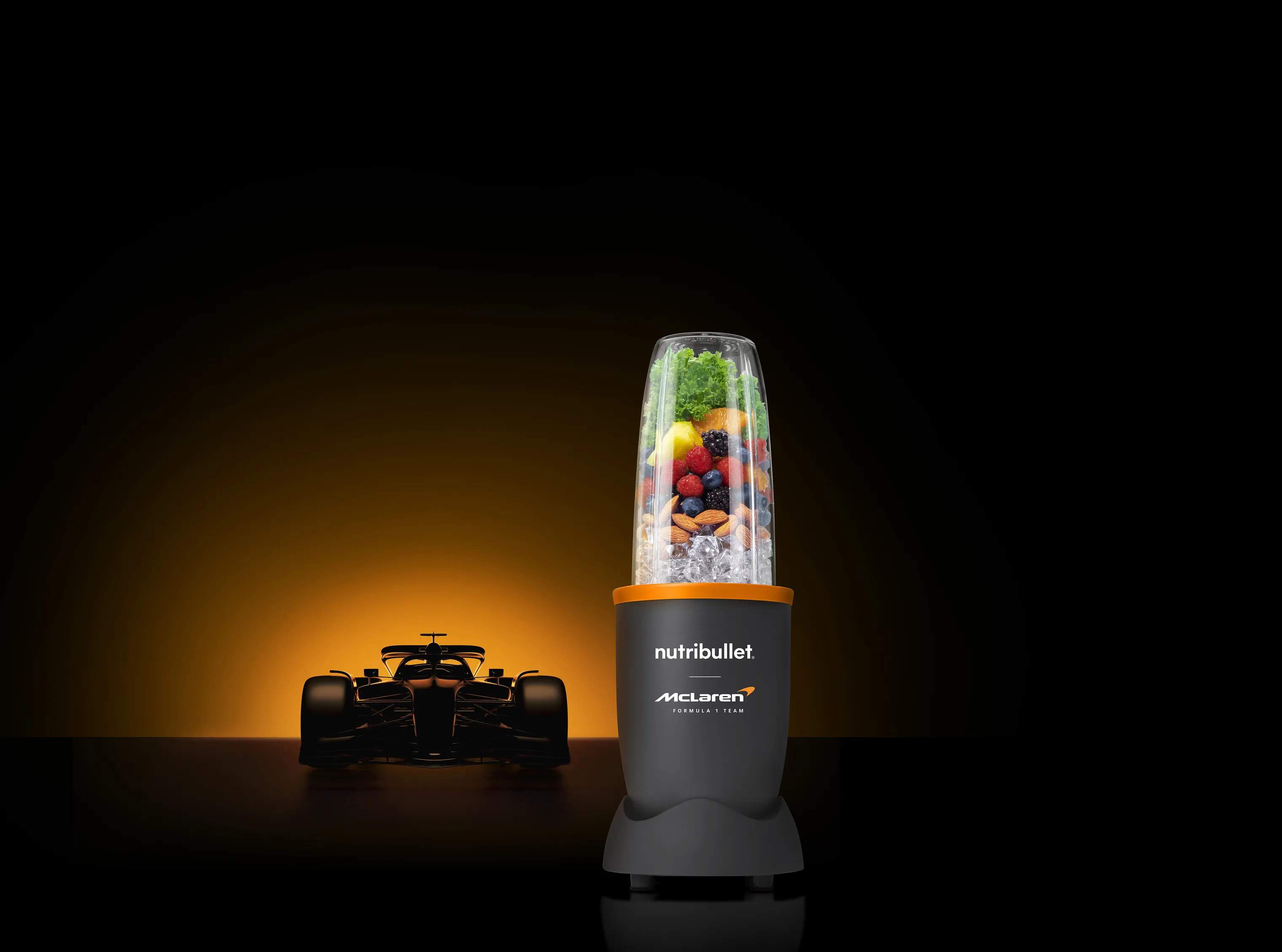 Nutribullet Smoothieblendere McLaren F1 Pro 900 Smoothieblender NB907GO-MC i 900 watt Grå/orange, 2