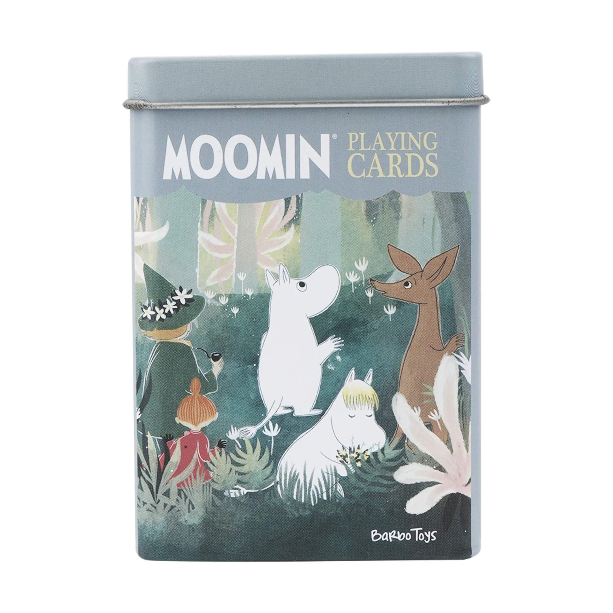 Barbo Toys Spil Mumi Spillekort - Skov i Grøn, 1