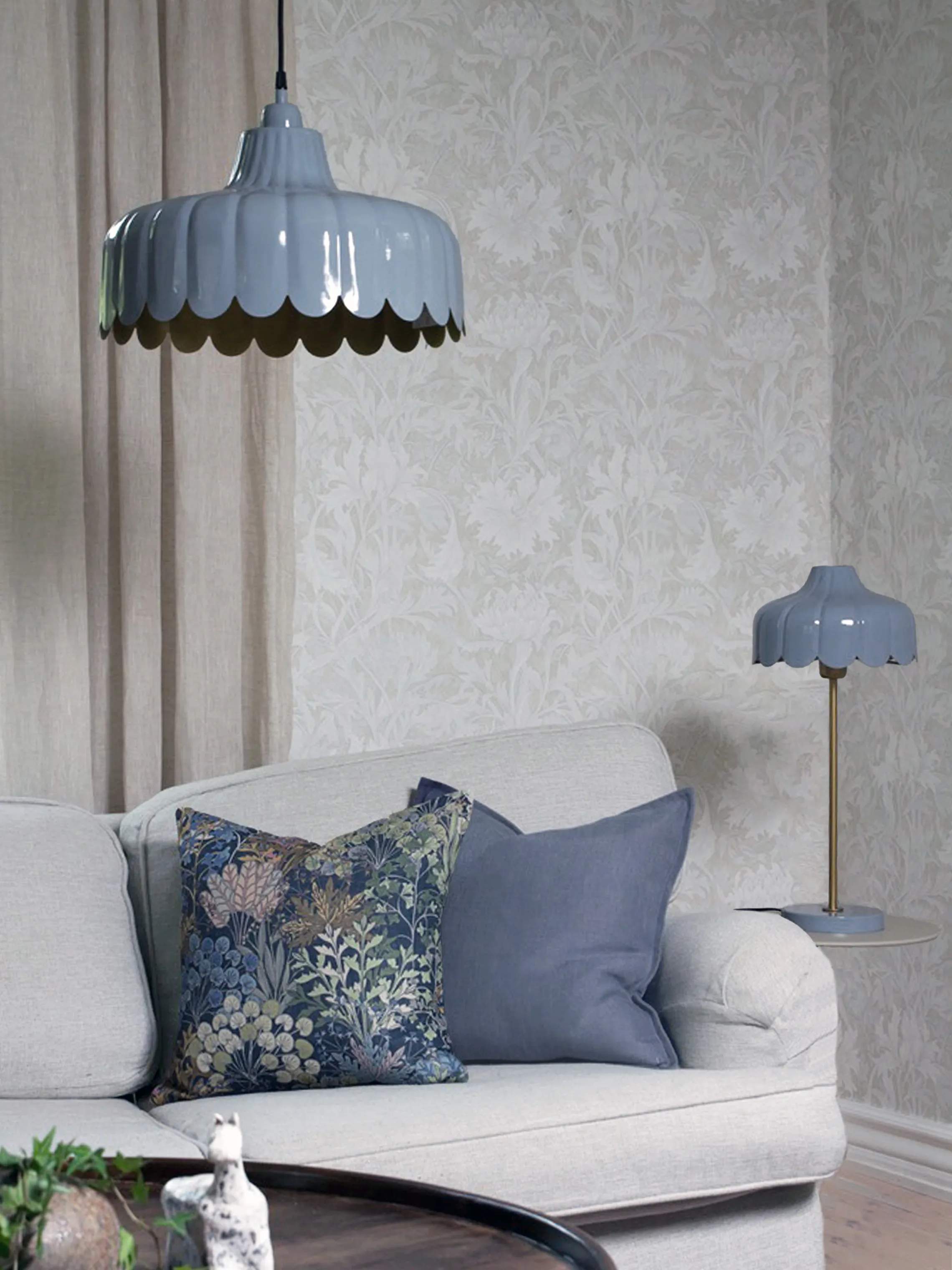 PR Home Pendler Wells Pendel i Denim, 45 cm, 2