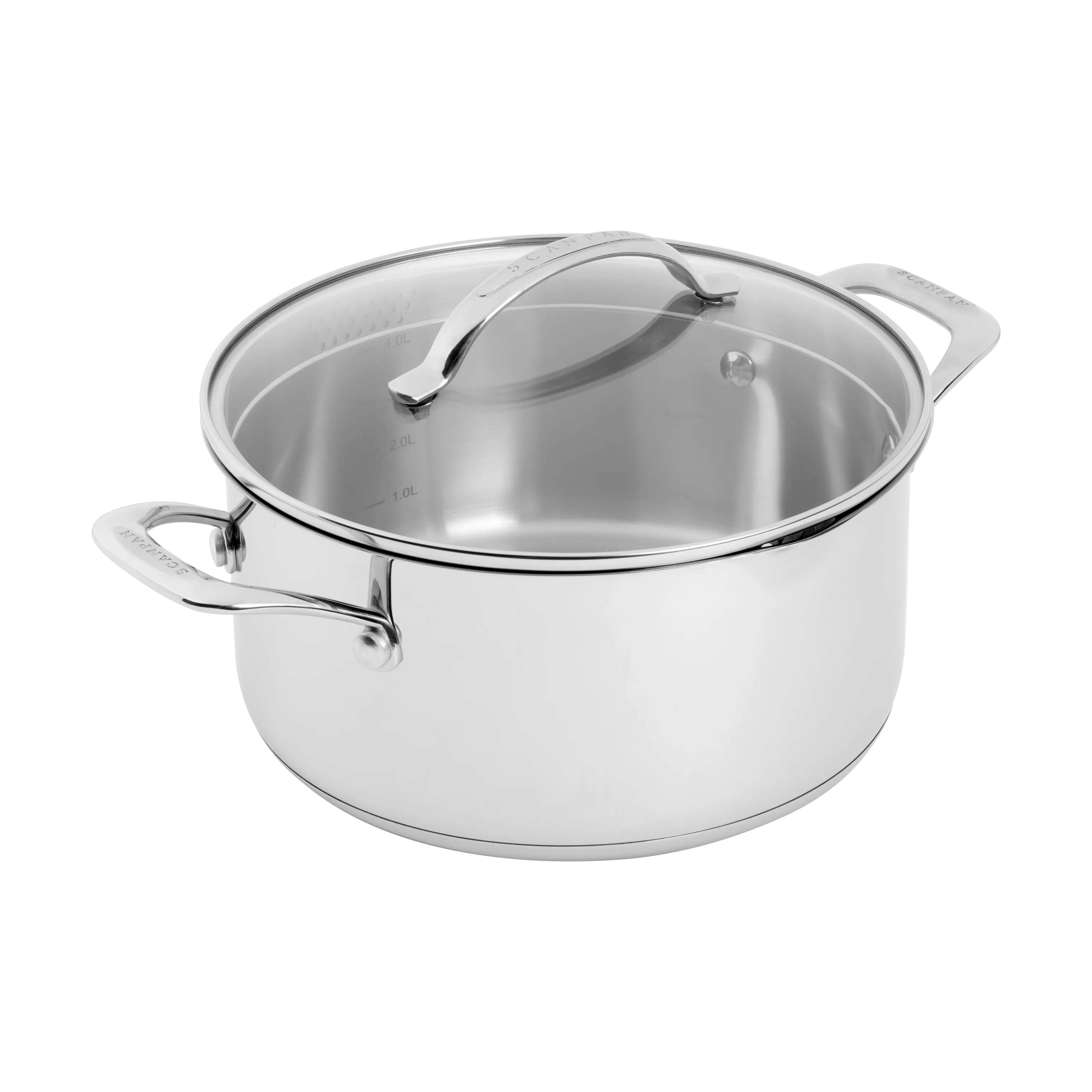 Scanpan Grydesæt STS Grydesæt - 7 dele i stål, 5