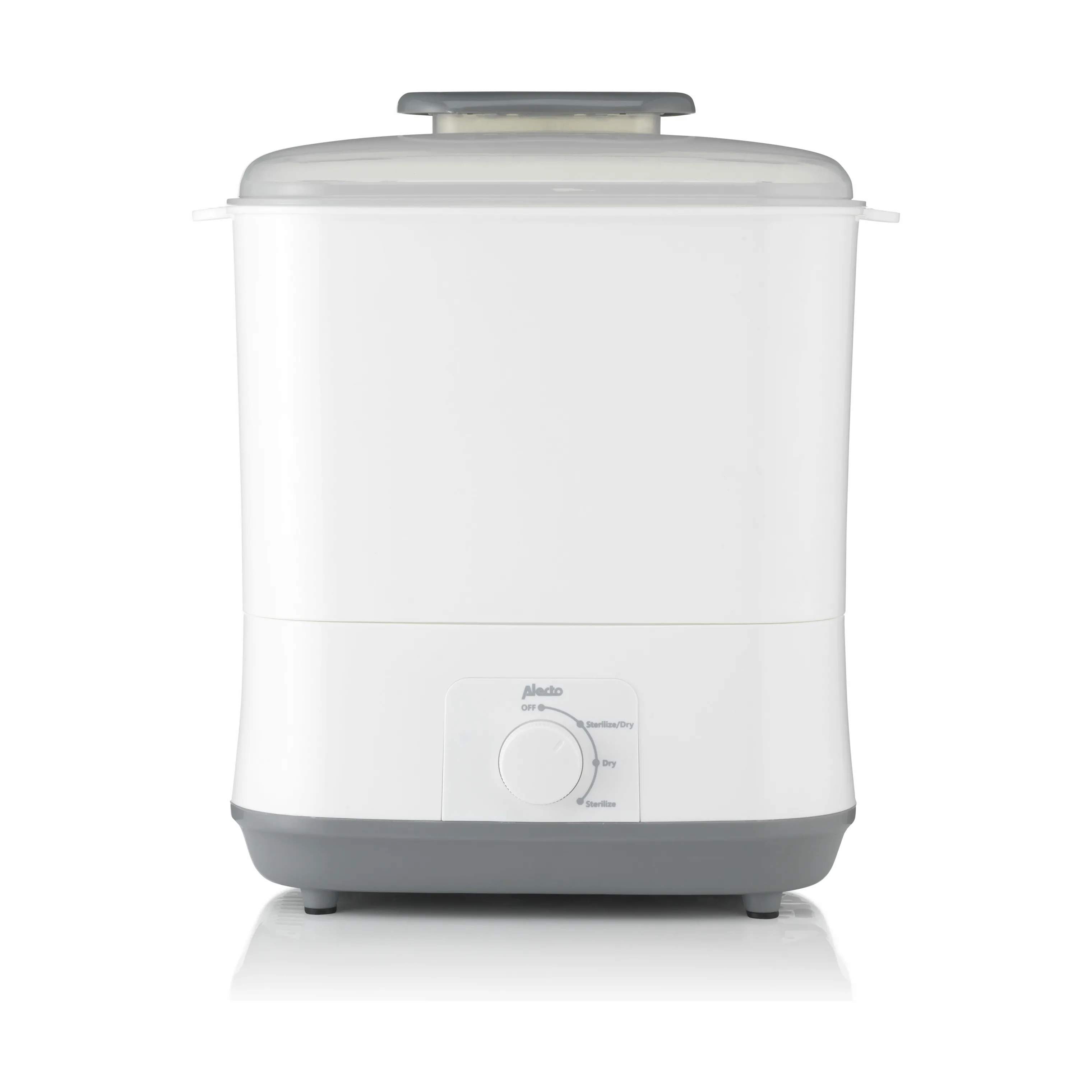 Alecto Baby Madtilberedning BF55 Dampsterilisator i Hvid, 7
