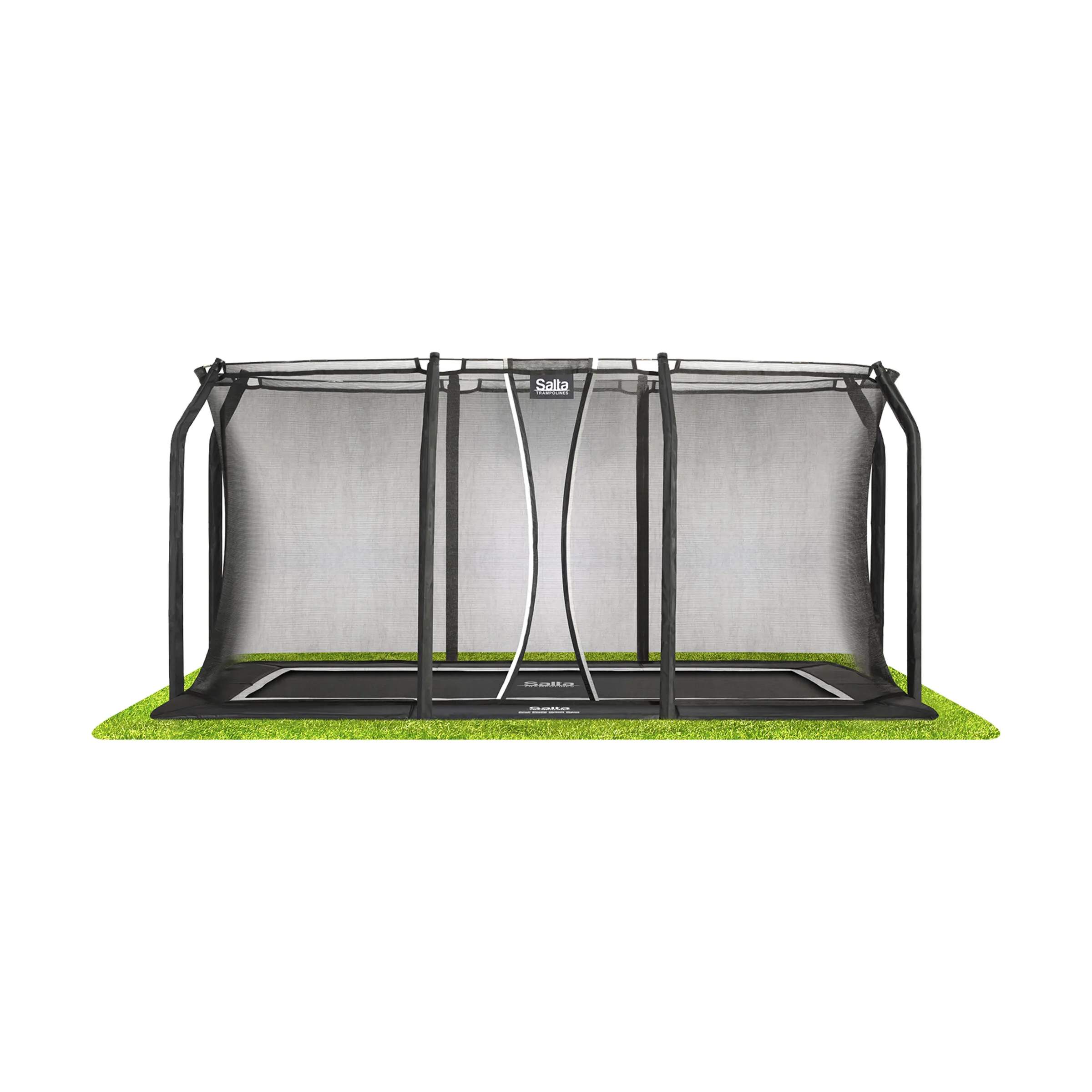 Salta Trampoliner Trampolin Royal Baseground i Sort/Hvid, 2