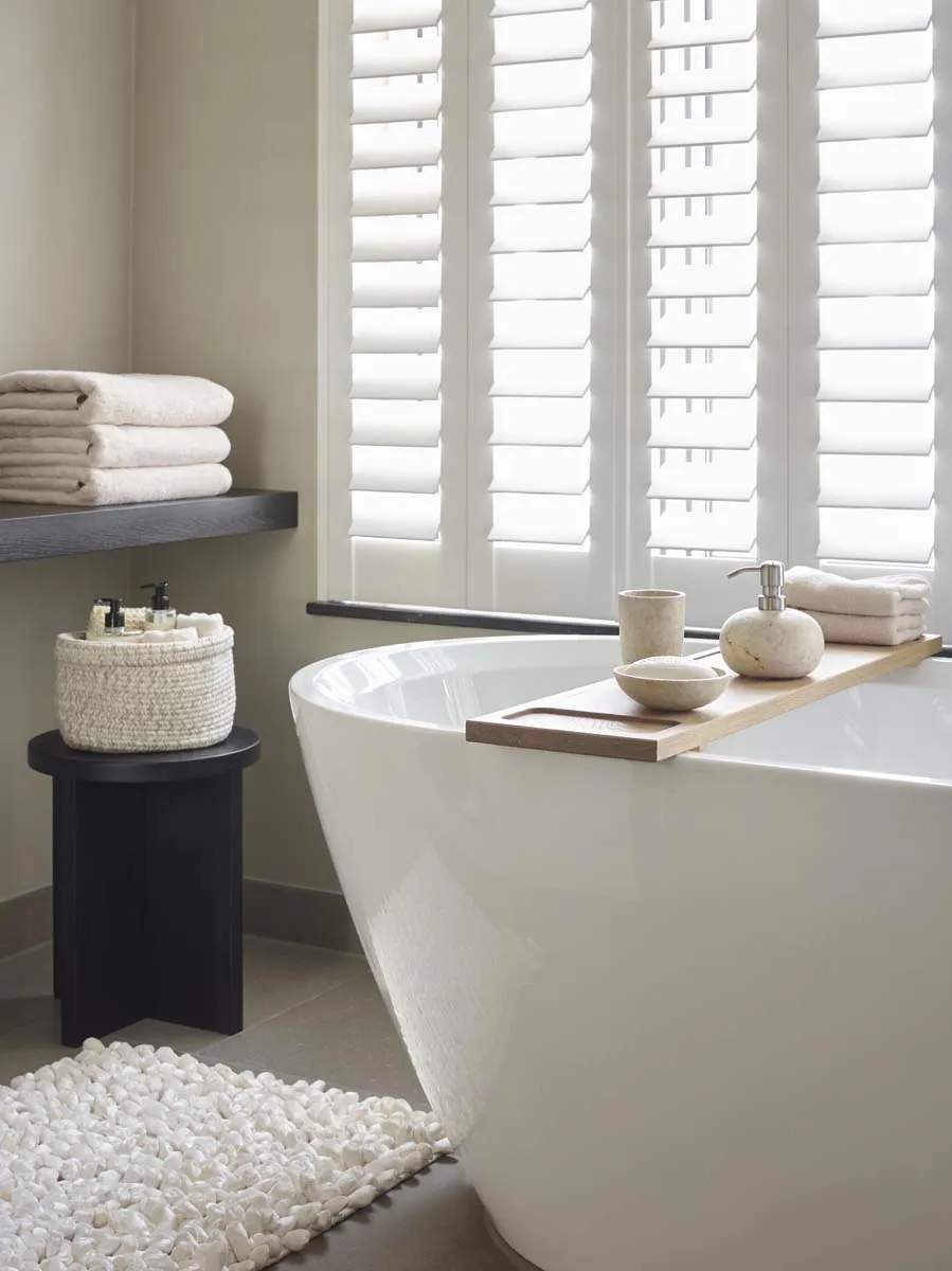 Aquanova Bademåtter Rocca Bademåtte i Ivory, B60 x L100 cm, 3