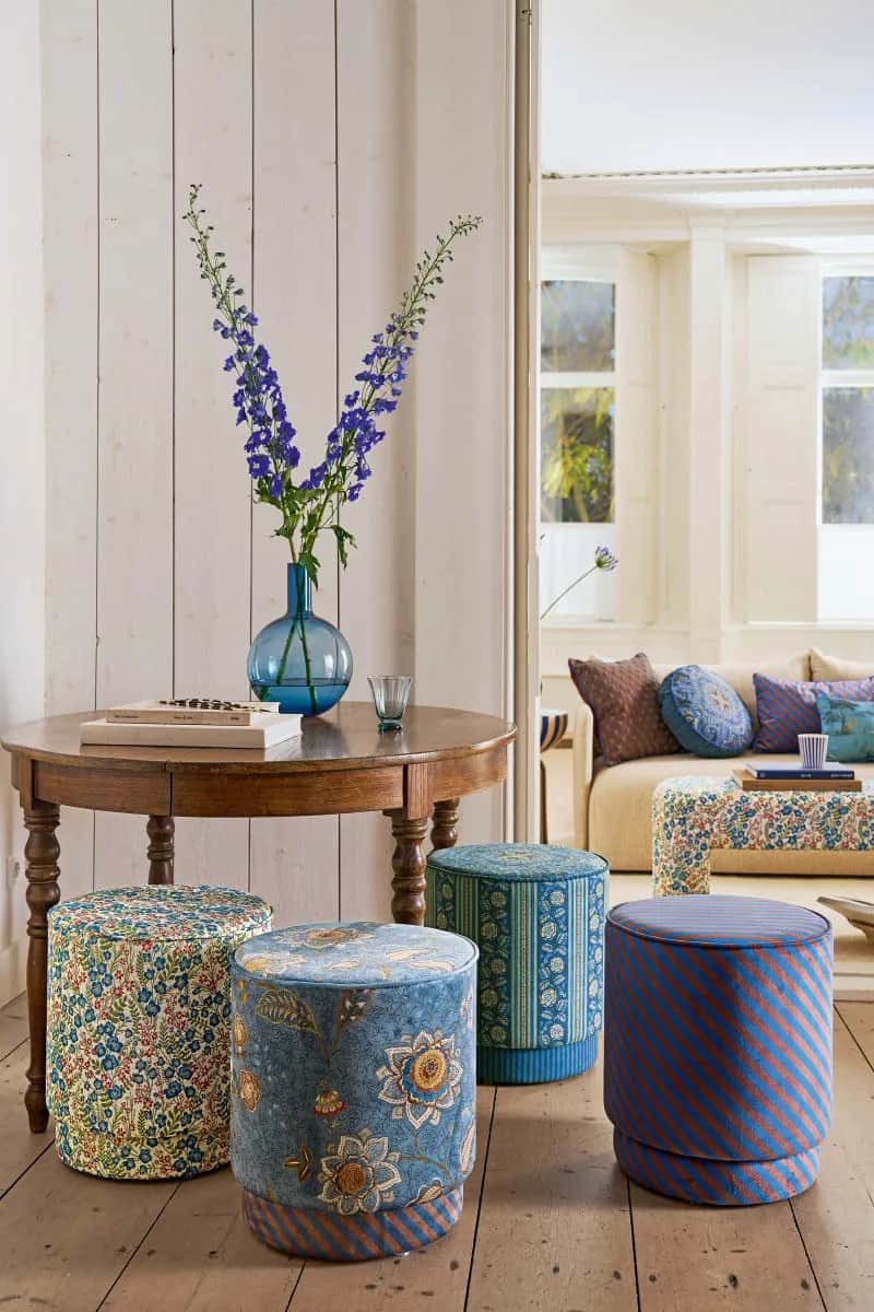 PIP Studio Puffer Pip Studio Home Accessories Puf i Blå, 2