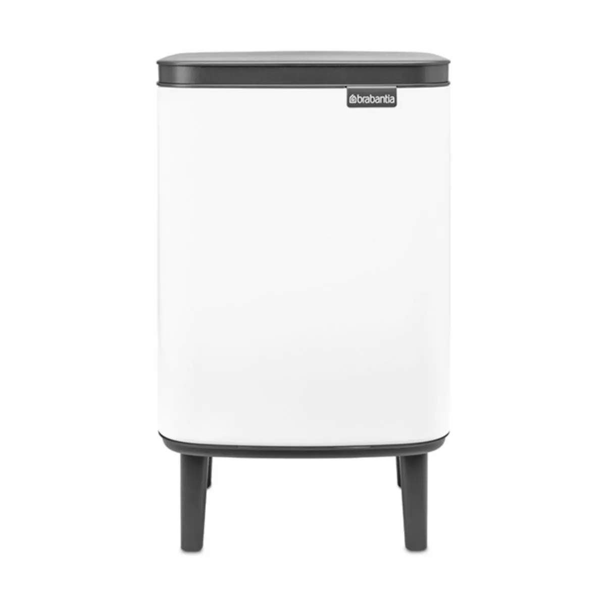 BO Hi Affaldsspand, white, large