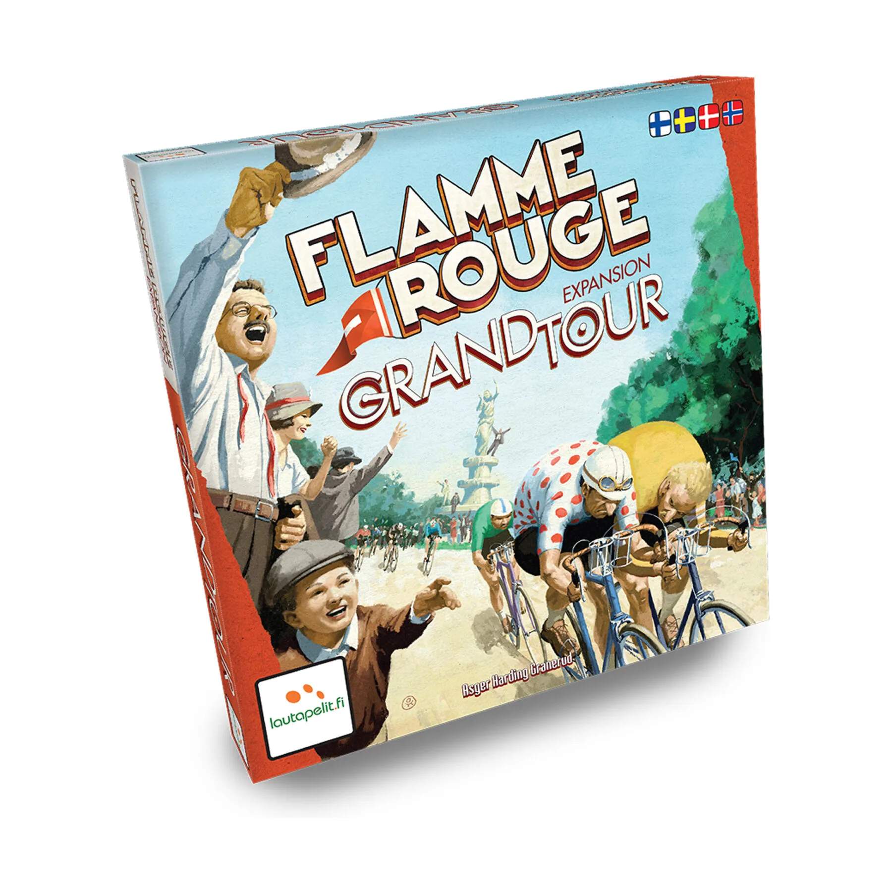 Spilbræt Spil Flamme Rouge - Grand Tour i Multifarvet, 1