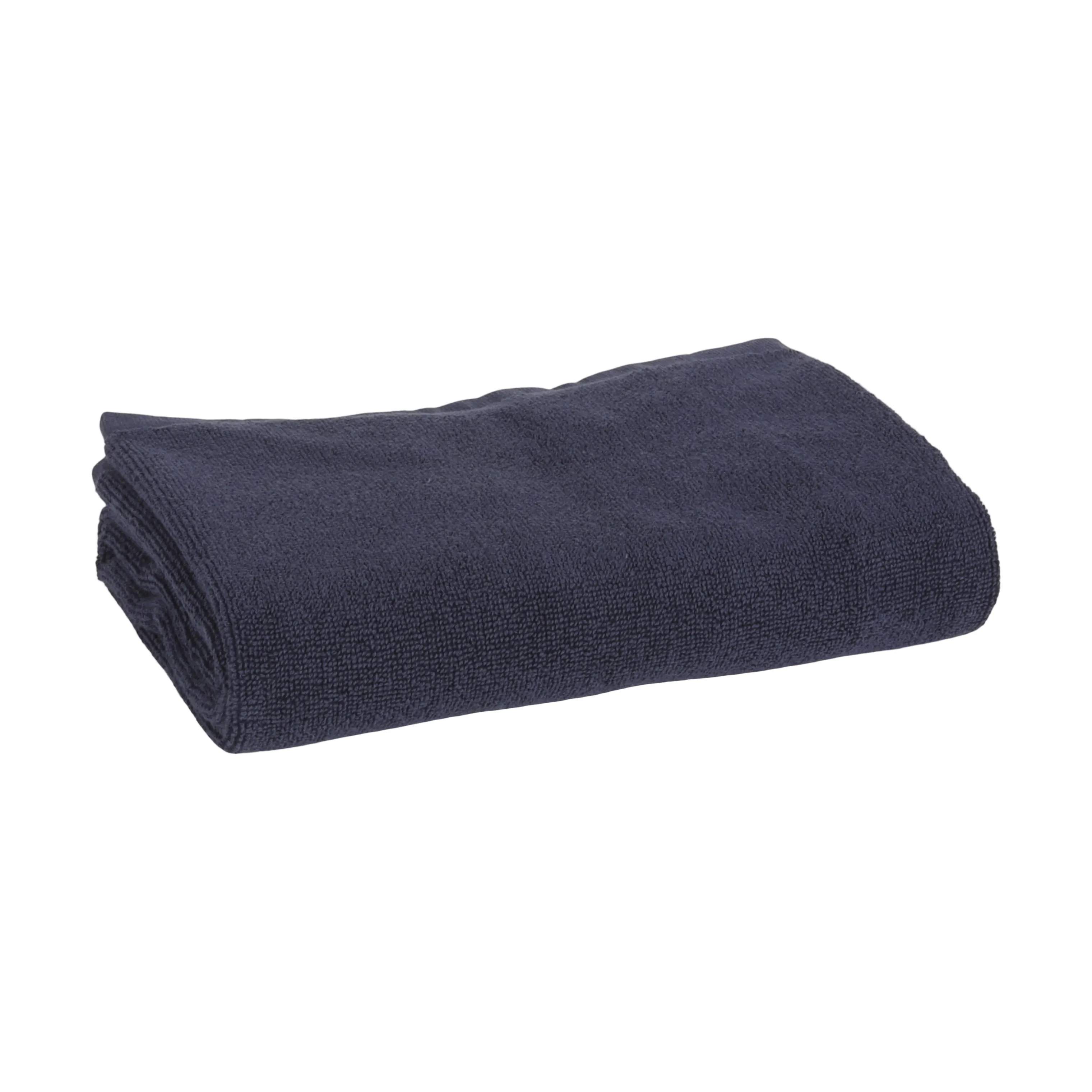 CASA Living Håndklæder Charmant Håndklæde i Mørkeblå, B70 x L140 cm, 1