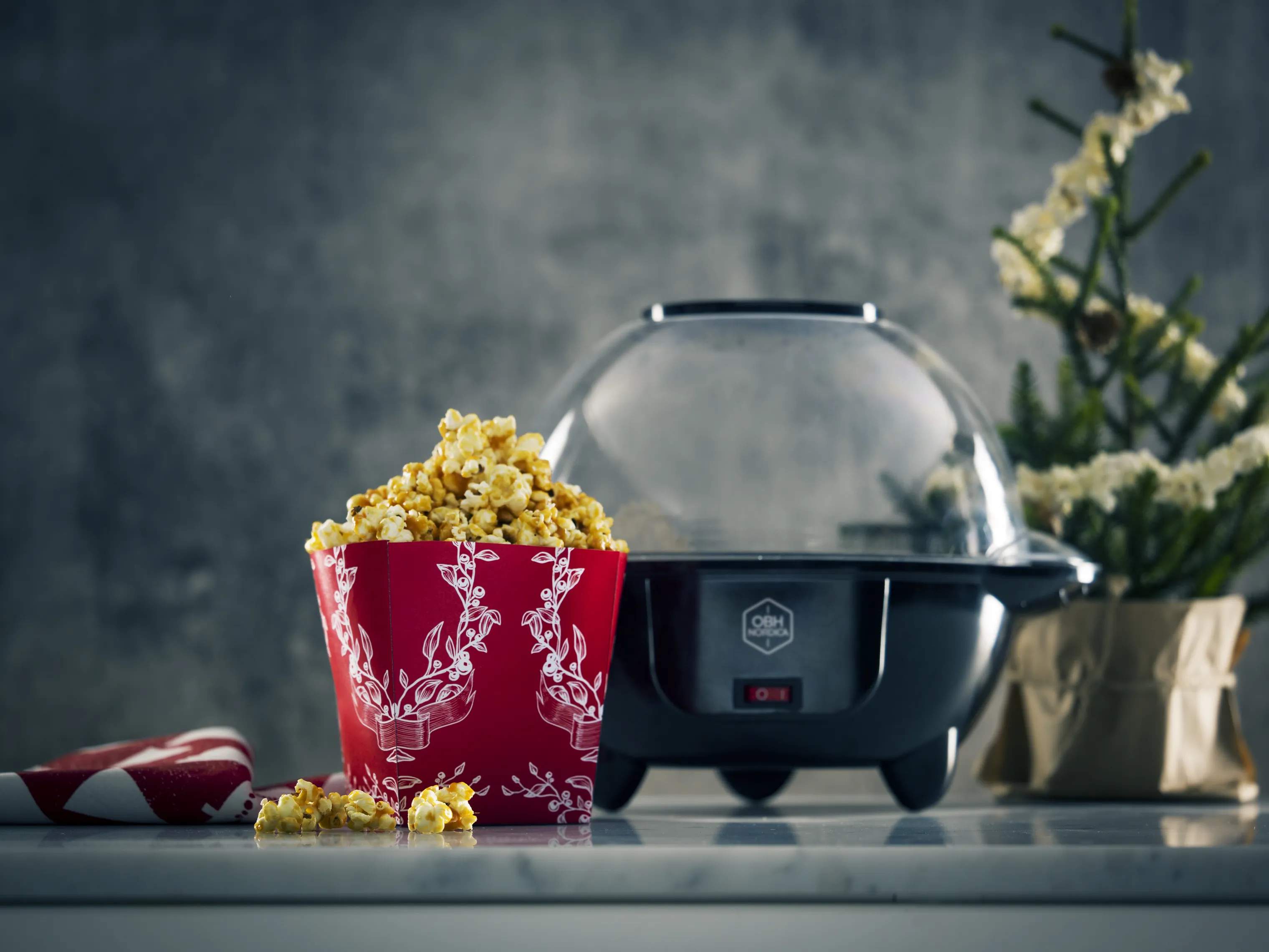 OBH Nordica Popcornmaskiner Popcornmaskine Big Popper i Sort, 2