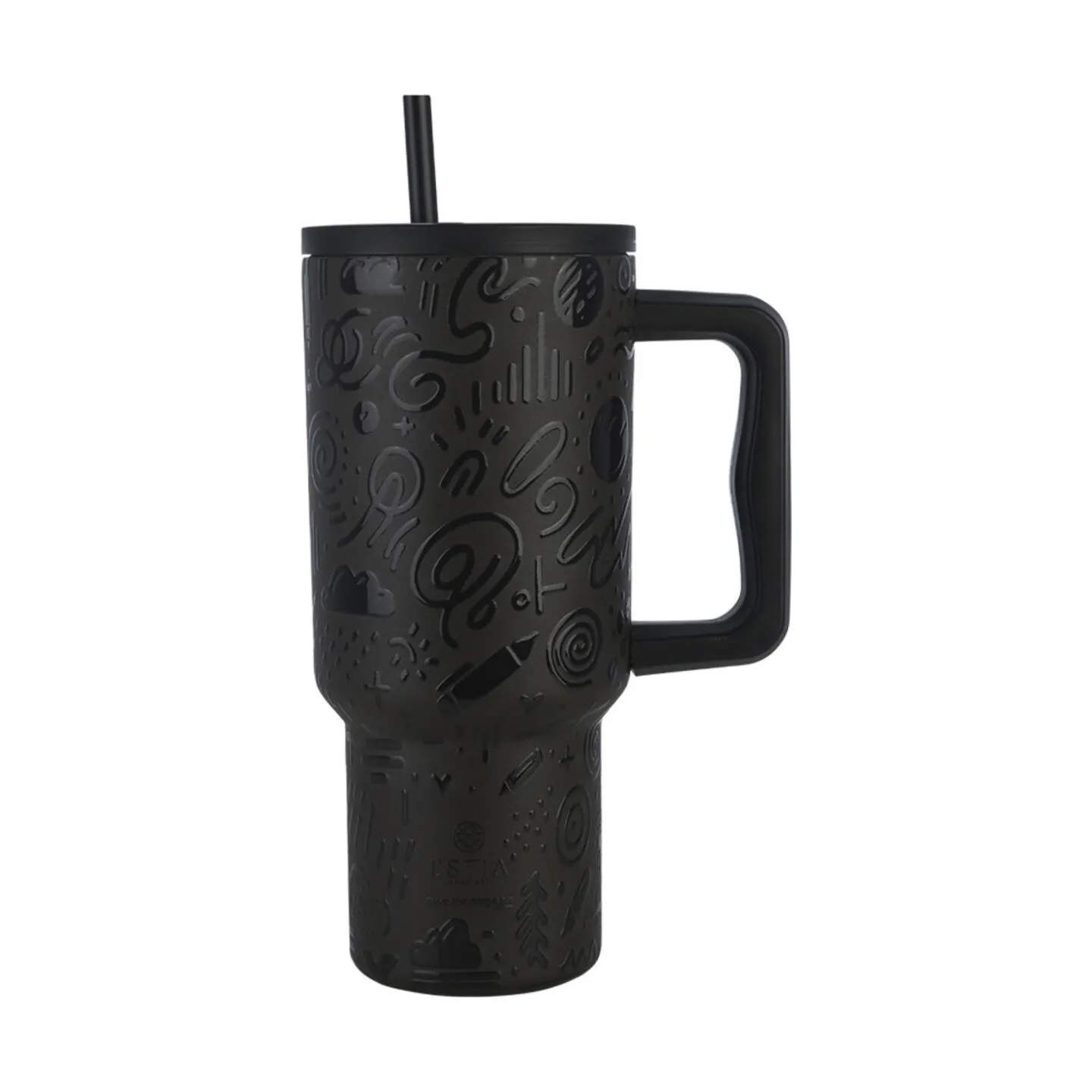 Estia Home To go kopper Save The Aegean Tumbler i Noir Echo, 1