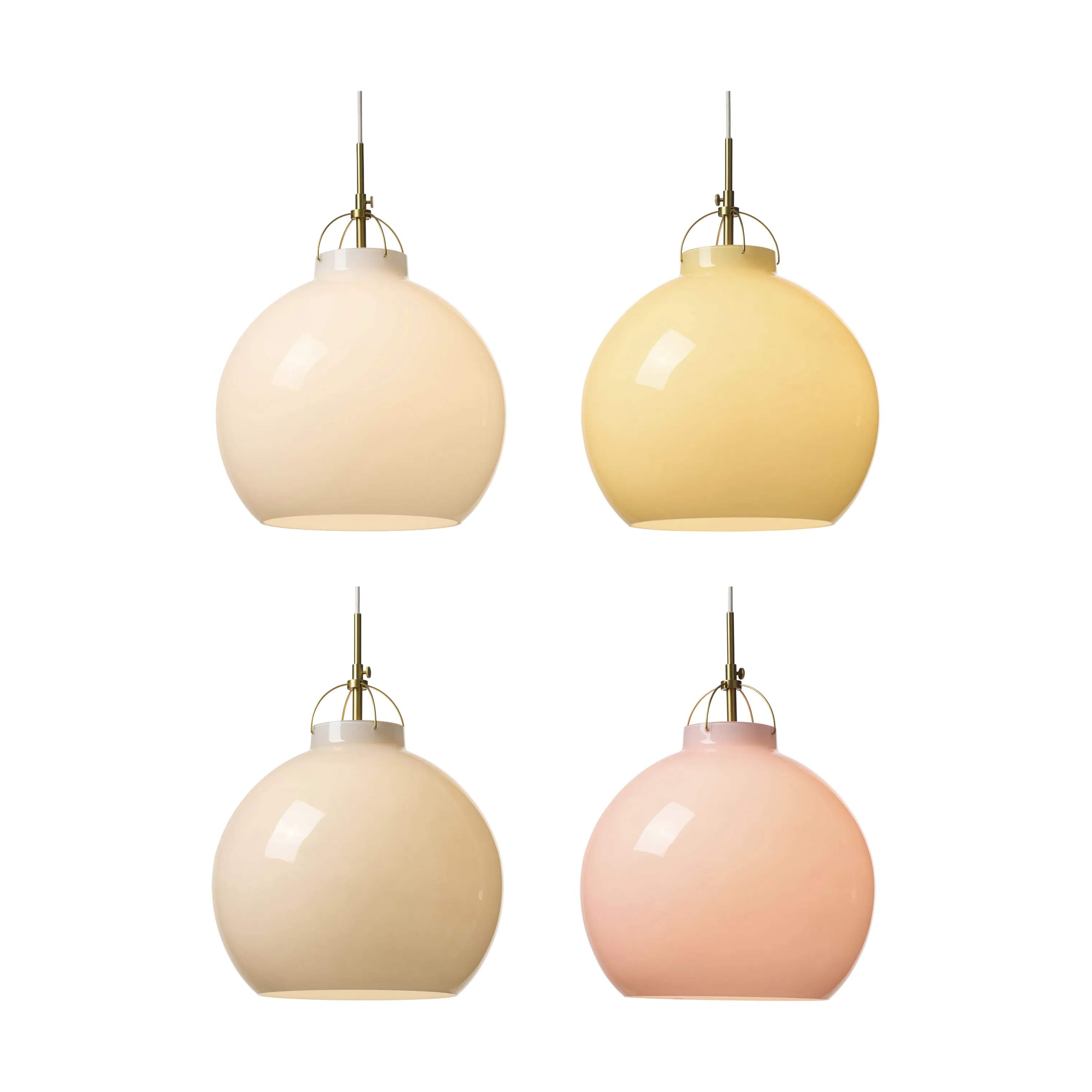 Halo Design Pendler Toscana Pendel i Opal, 36 cm, 3