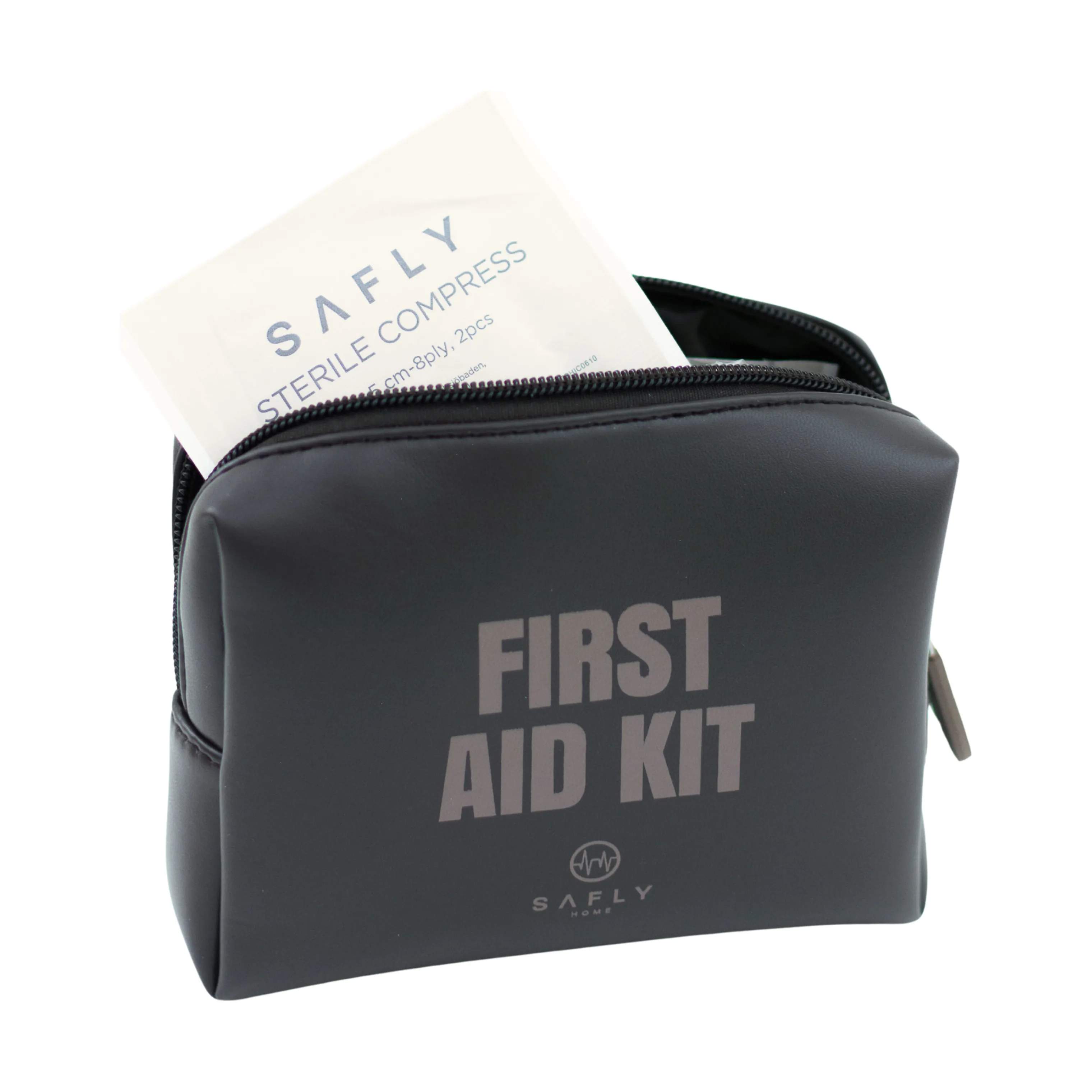 Safly Rengøringsmidler Home Førstehjælpskasse i Brun, H4,5 x L14 cm, 3