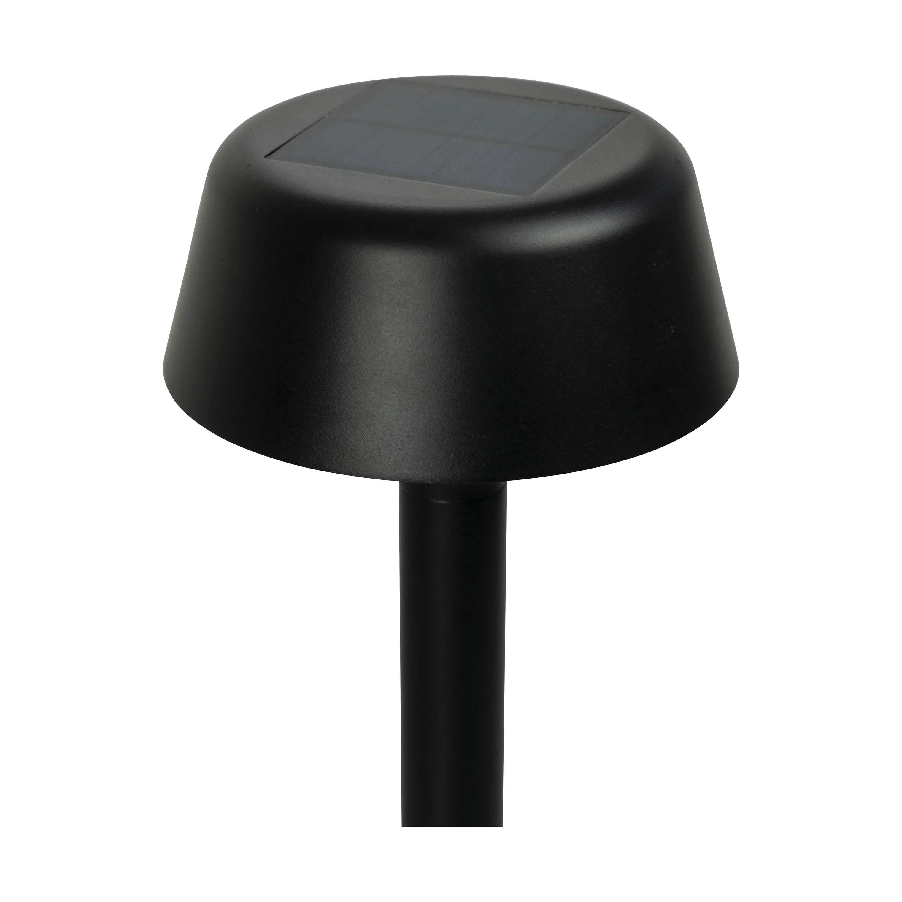 Dyberg Larsen Bedlamper Valencia Udendørs Bedlampe m. Solcelle i Mat sort, 3