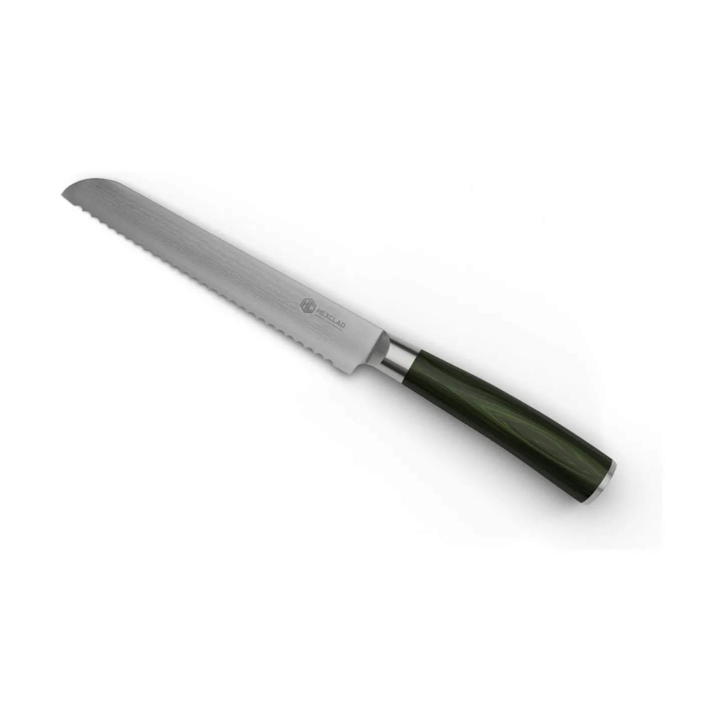 Hexclad Knivsæt Knivsæt - 6 dele i Sølvfarvet/grøn, 7