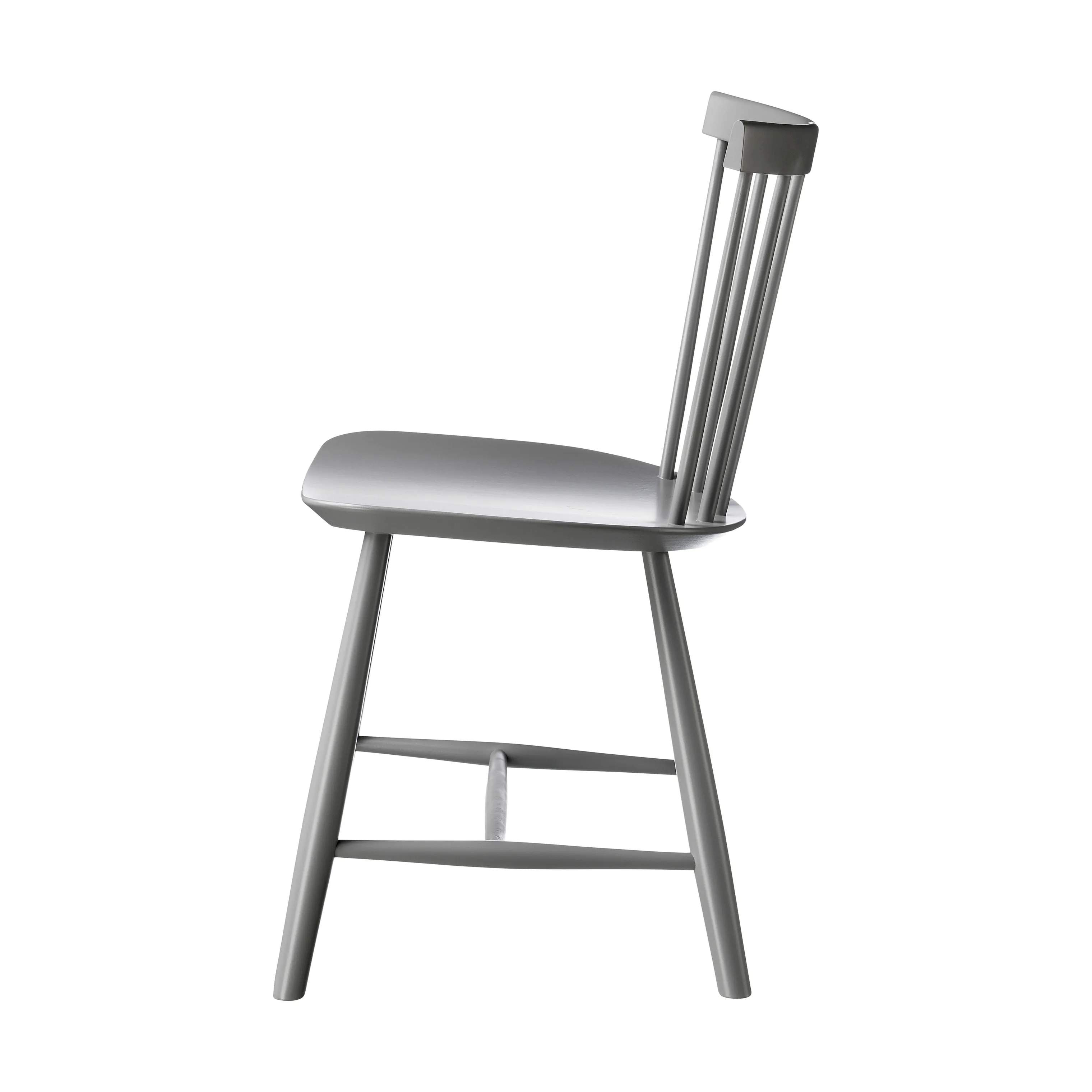 FDB Møbler Spisebordsstole J46 Spisebordsstol i Signal Grey (Pantone Cool Grey 9C/RAL 7004), 3