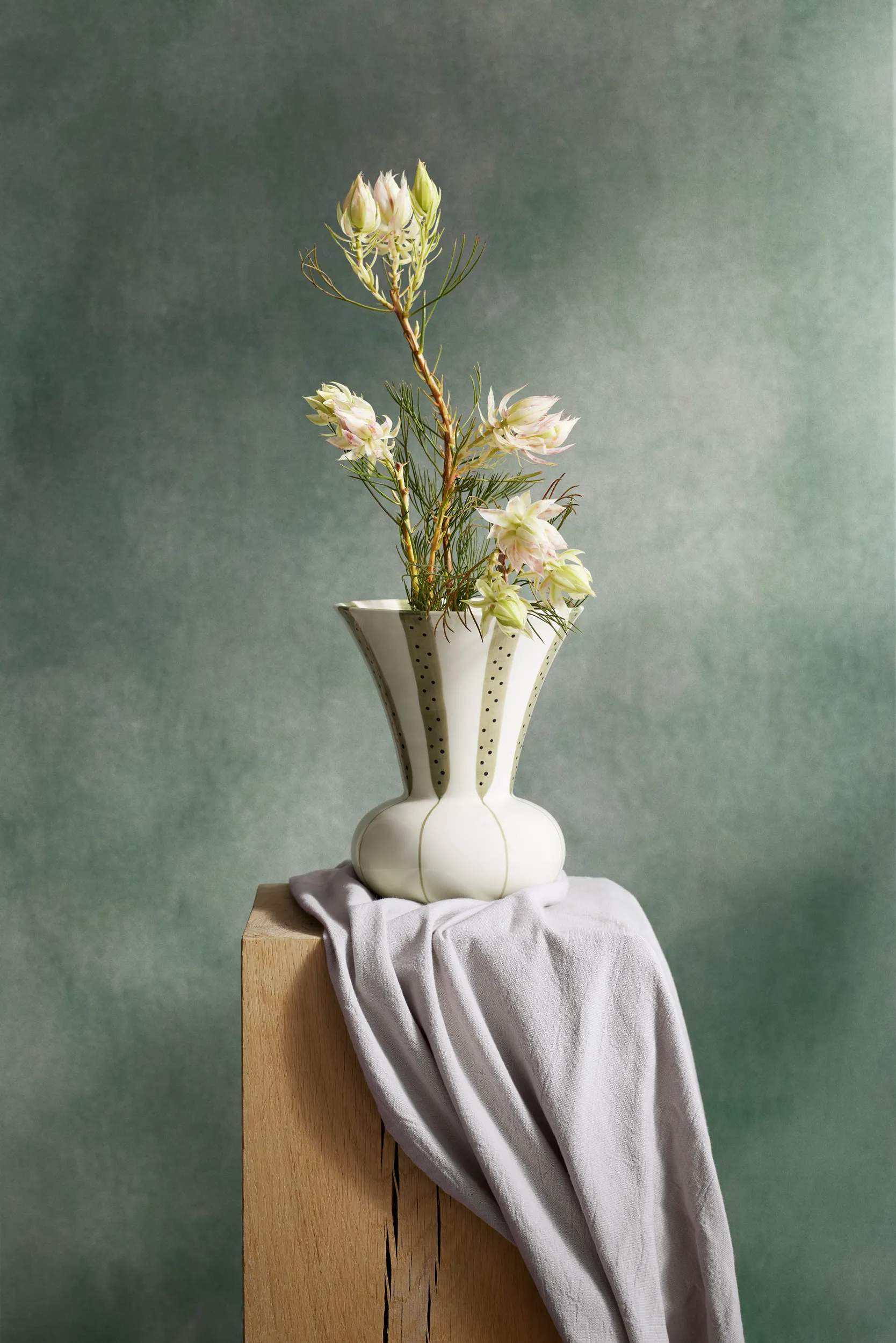 Kähler Vaser Signature Vase i grøn, 20 cm, 2