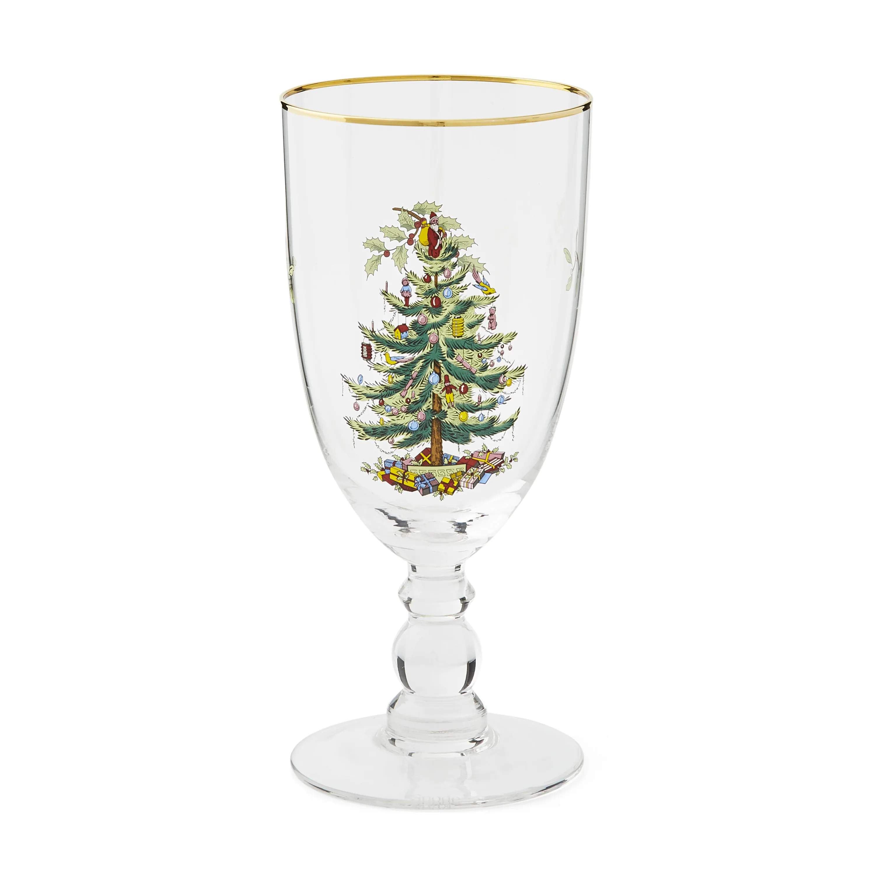 Spode Rødvinsglas Christmas Tree Gløgg Glas - 4 stk. i Multifarvet, 4