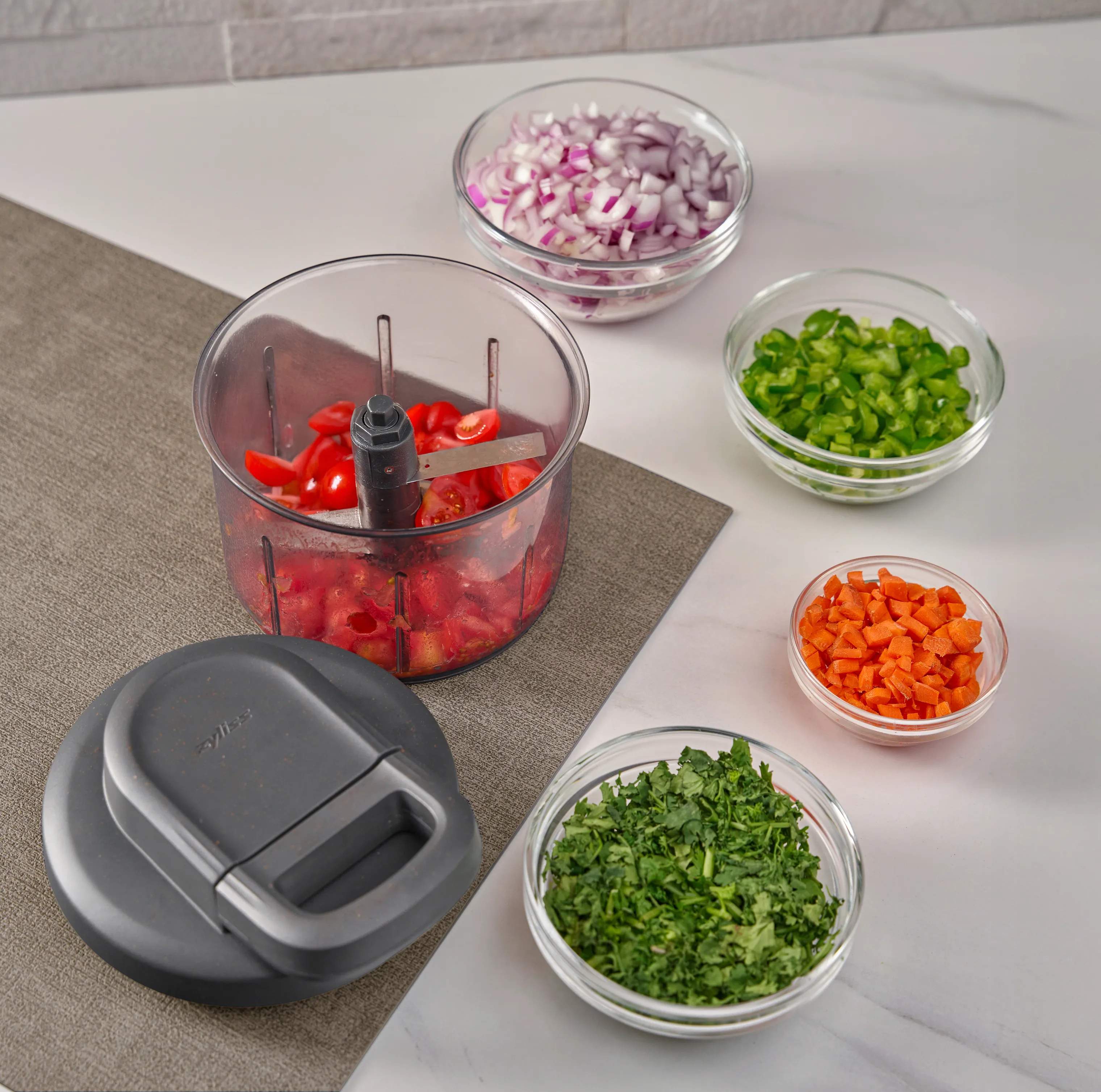 Zyliss Foodprocessorer Easy Pull Foodprocessor i Beluga, 6
