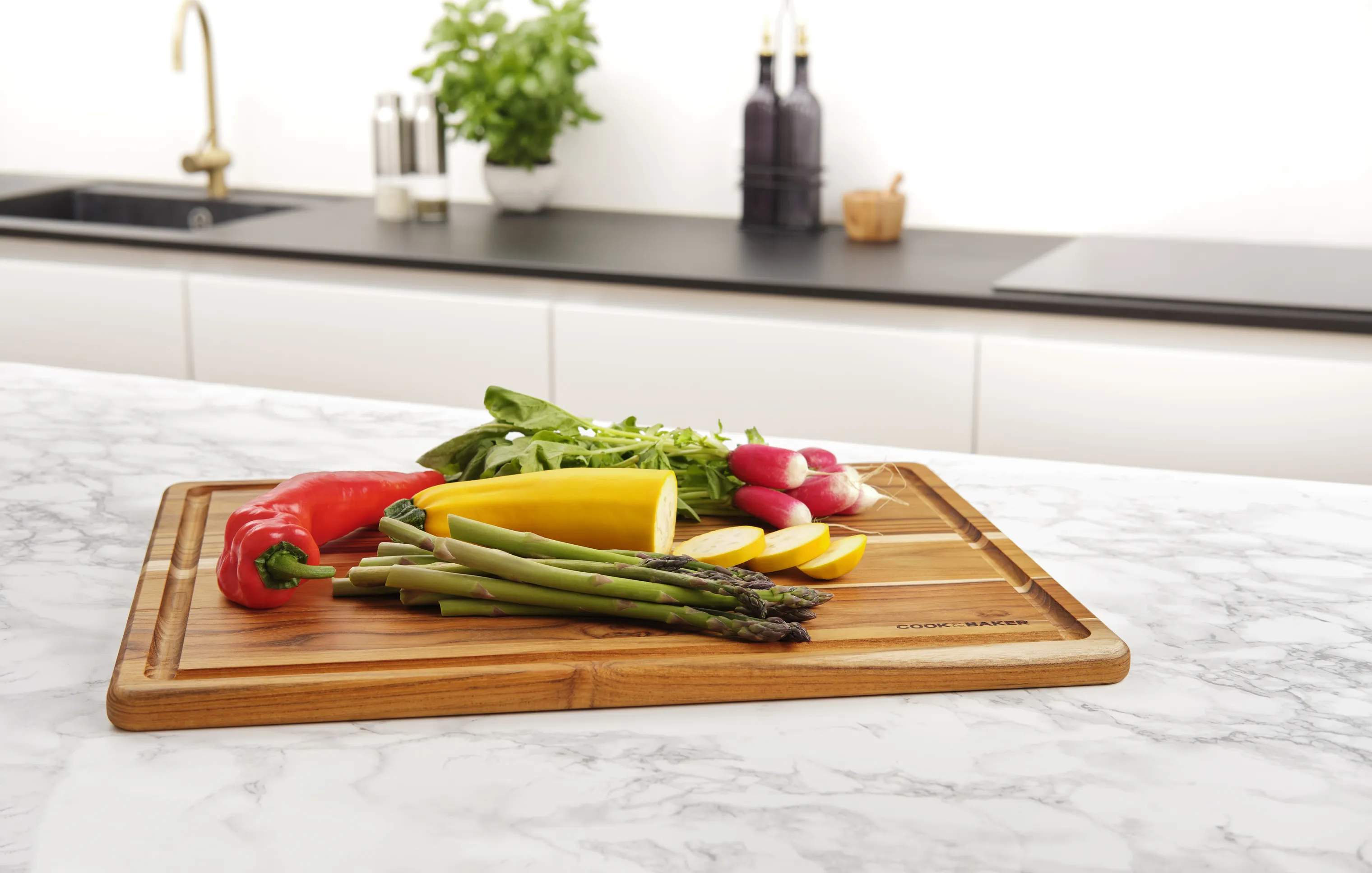 Cook & Baker Skærebrætter Premium Skærebræt i B36 x L46 cm, 3