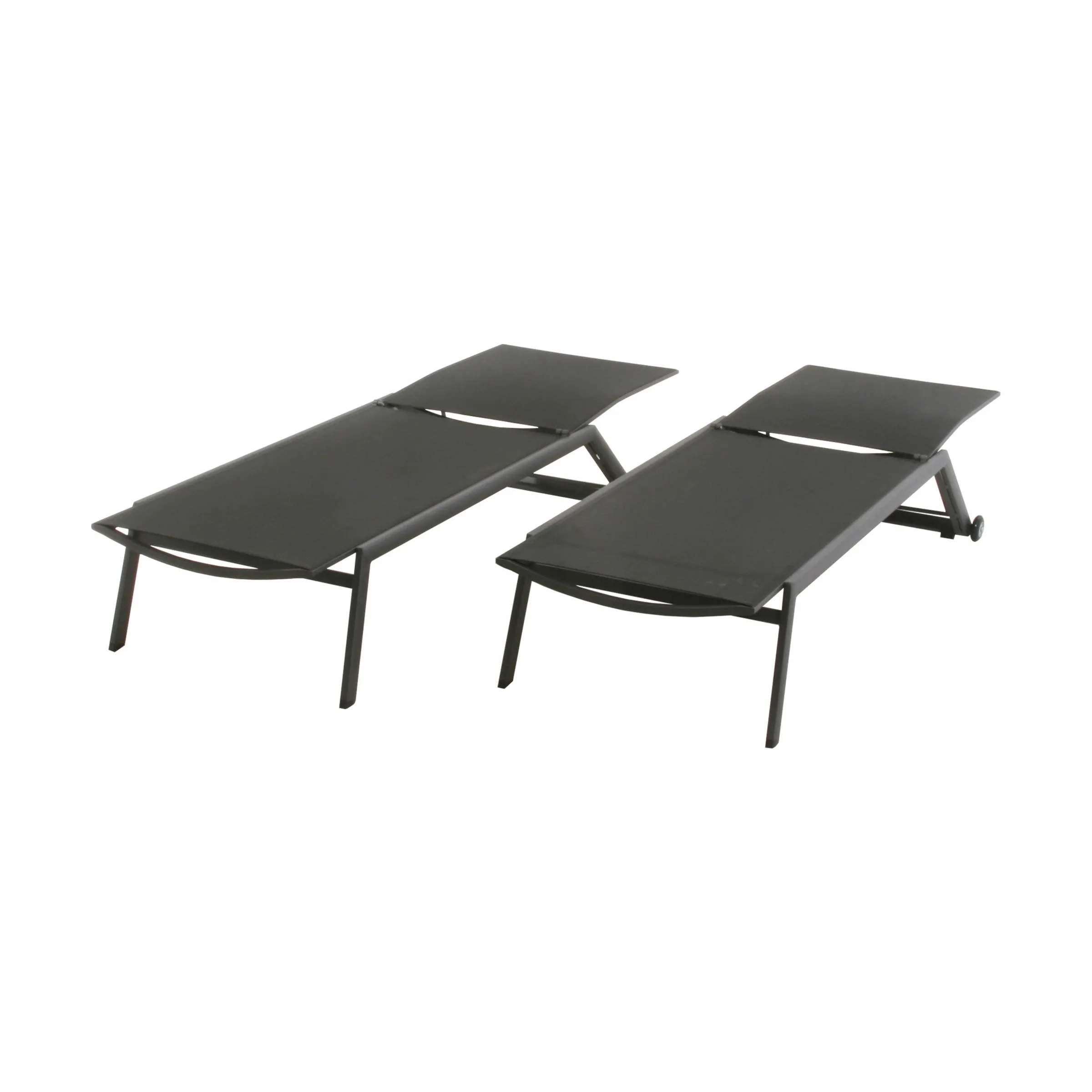 Mandalay Liggestole Elba Liggestol - 2 stk. i antracit, 4