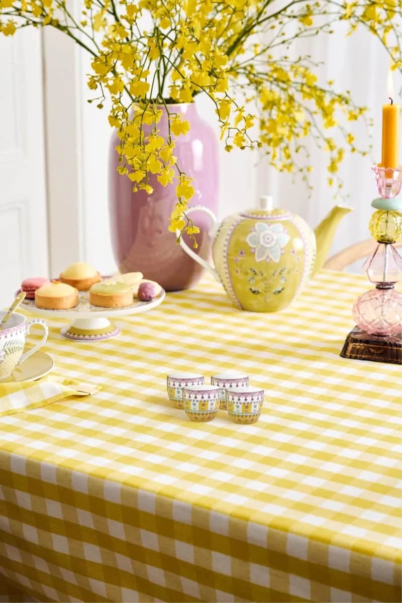 PIP Studio Æggebægere Lily & Lotus Æggebæger - 4 stk. i Yellow, 2