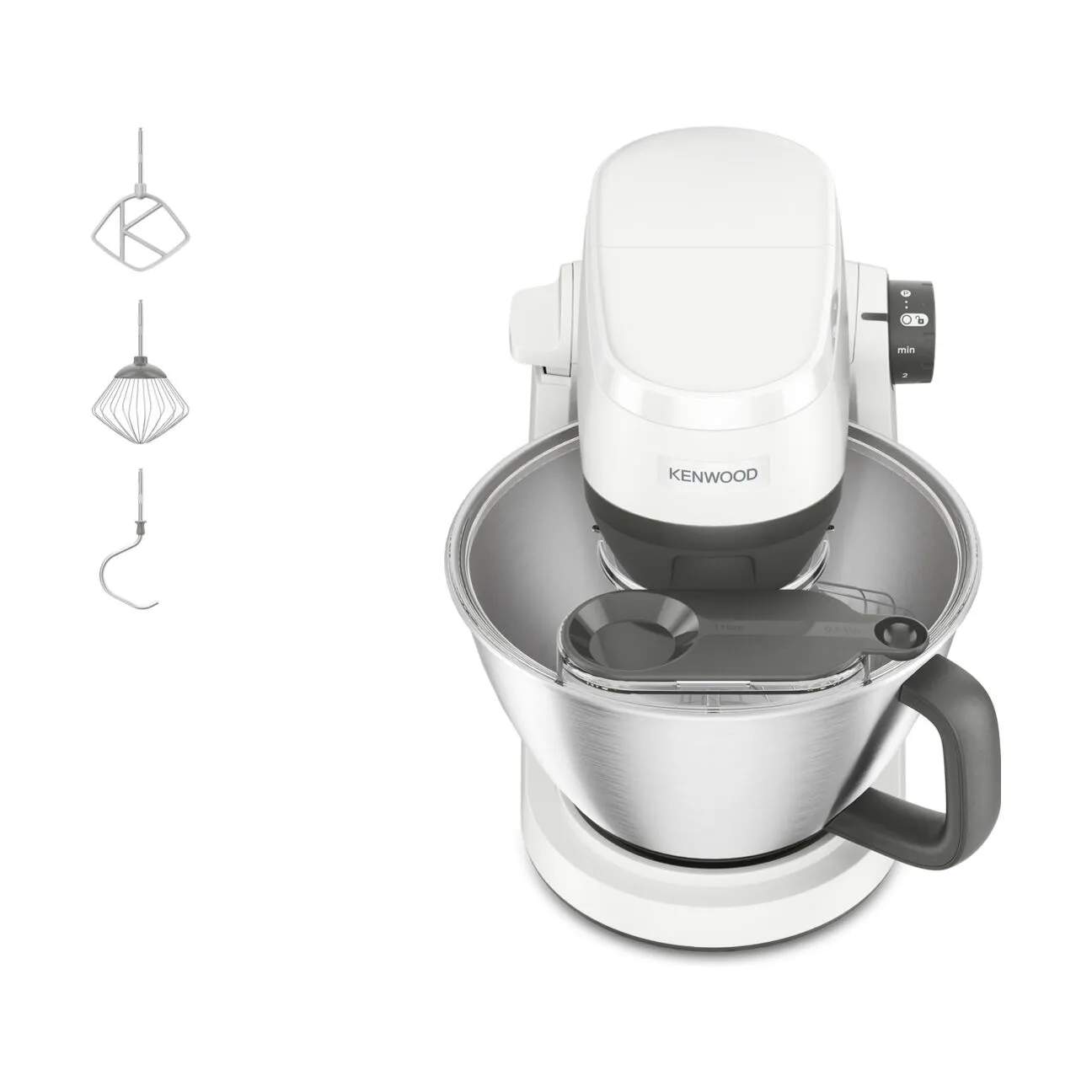Kenwood Foodprocessorer Multi Tasker Foodprocessor KHC30.000WH i Hvid, 1