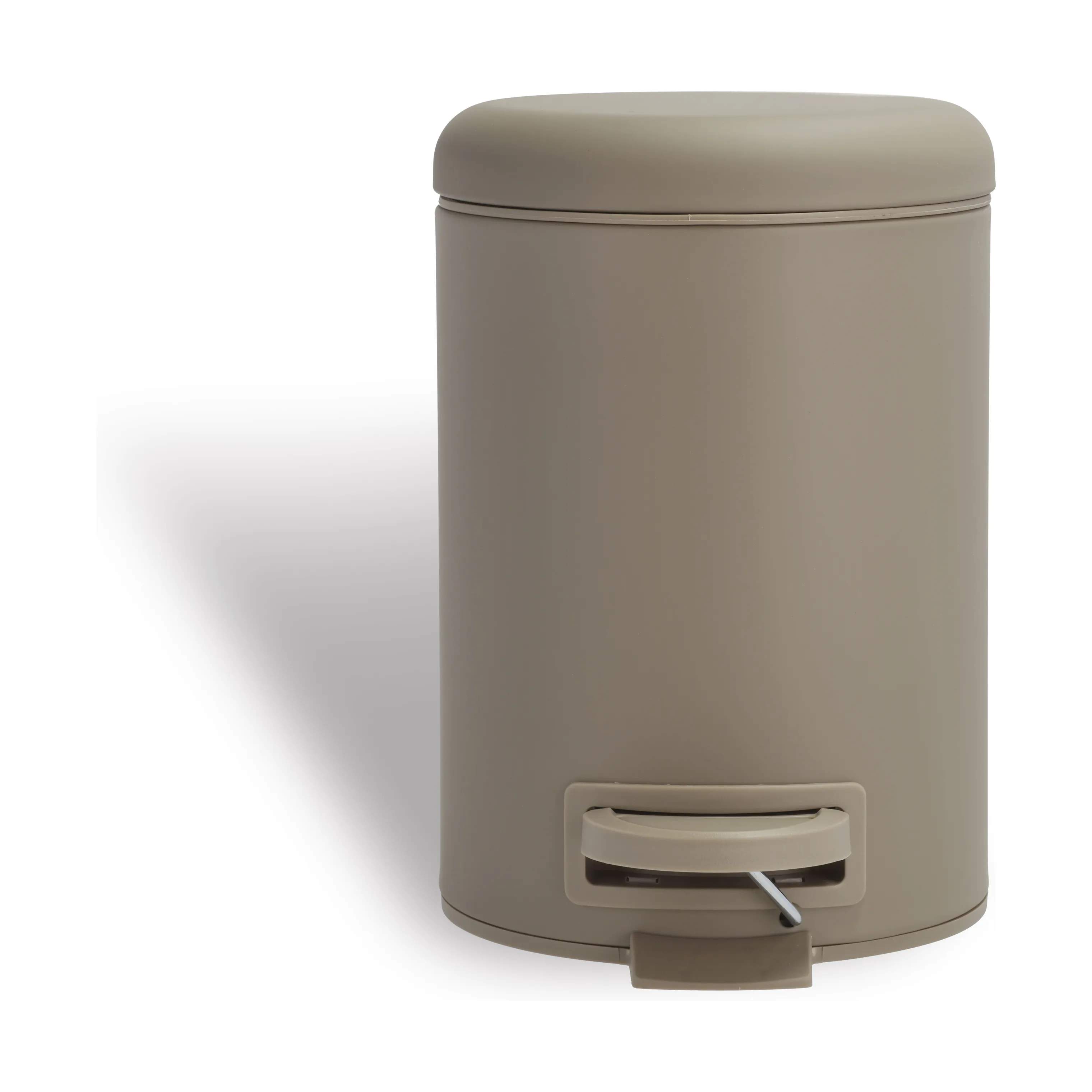 Södahl Toiletspande Mono Pedalspand i taupe brown, 2