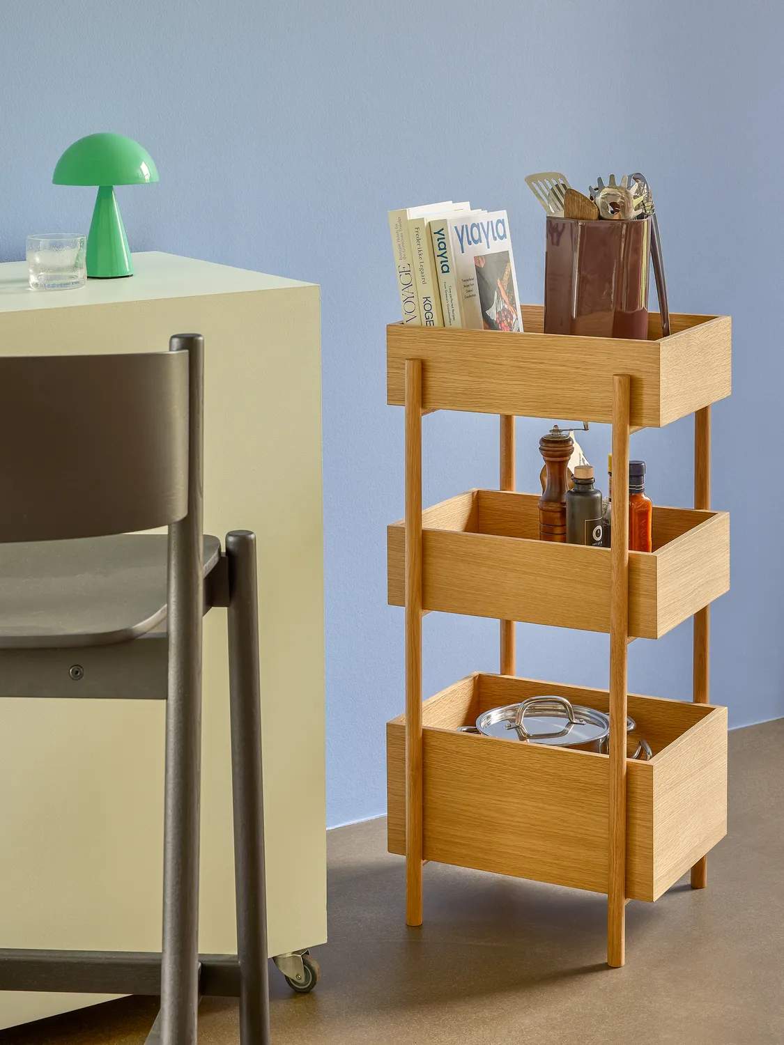Hübsch Sideborde Stack Konsolbord i Natur, 4