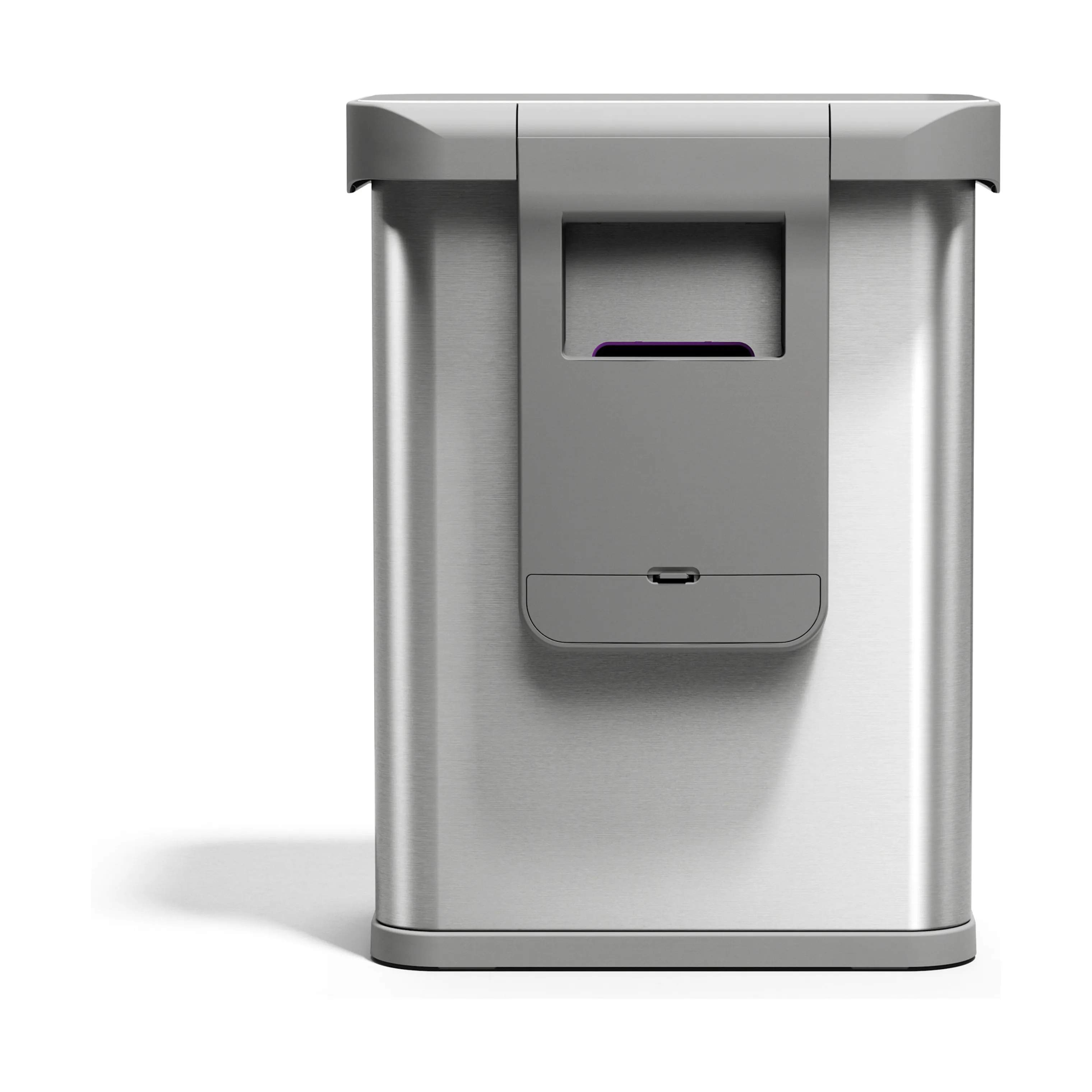 Simplehuman Spande uden pedal Affaldsspand i Børstet stål, 3