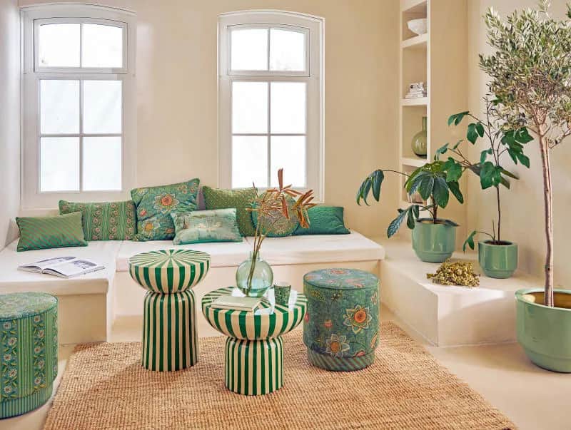 PIP Studio Pyntepuder Pip Studio Home Textiles Rosa Rani Pyntepude i Green, 3