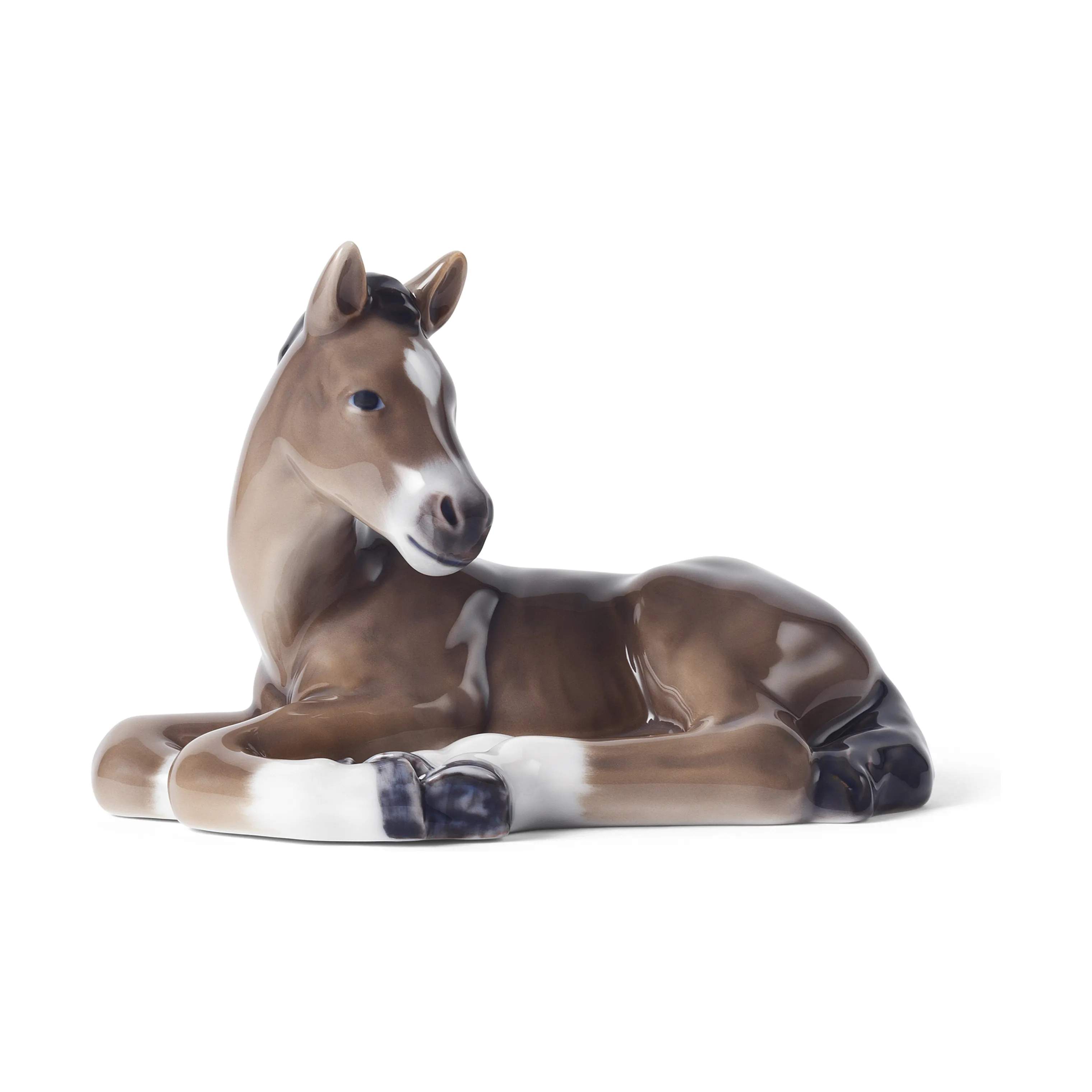 Royal Copenhagen Dyrefigurer Samlerartikler Årets Stjernetegnsfigur 2026 - Hest i Brun, 1