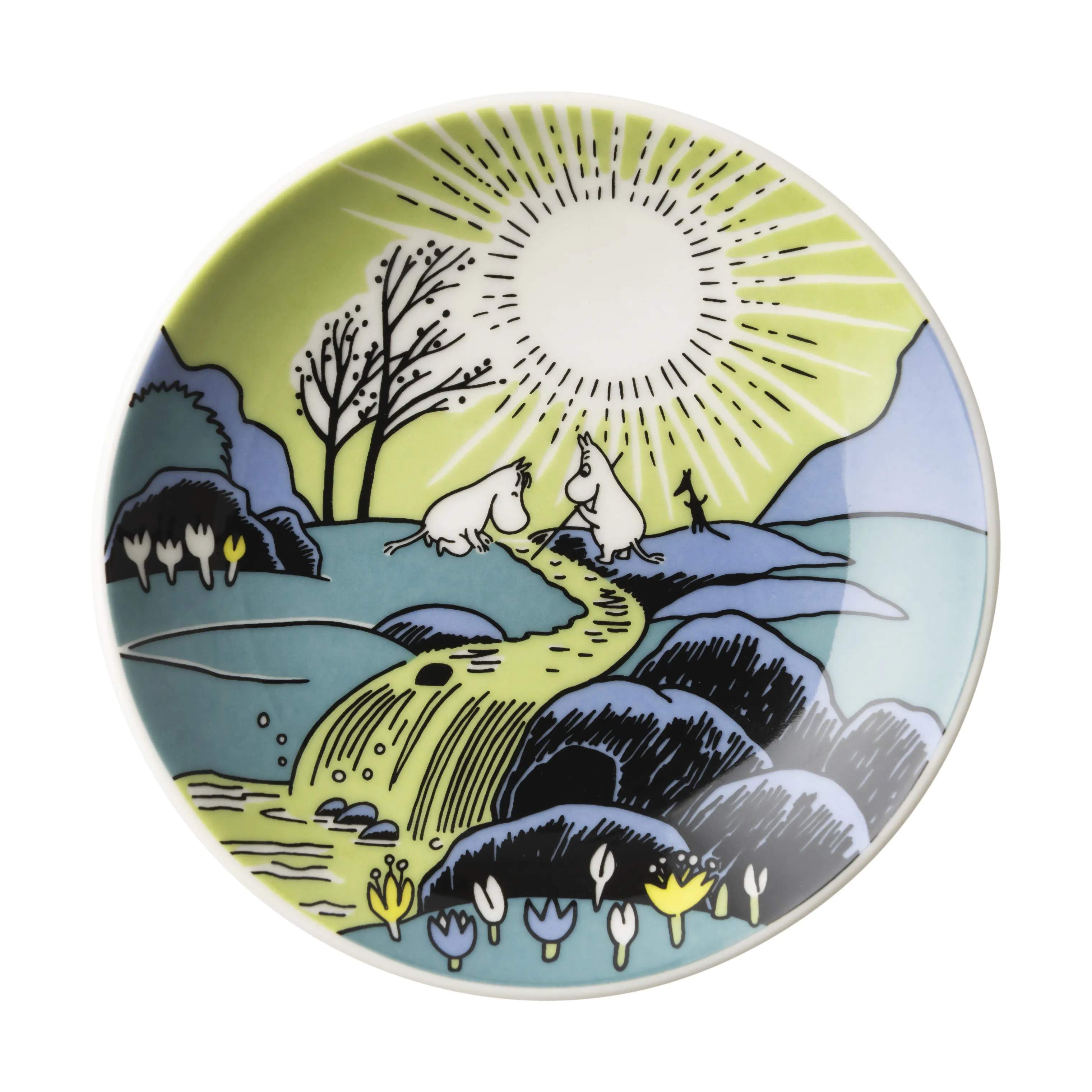 Moomin Arabia Kage- og desserttallerkener Mumidag 2026 Mini Fad - Mumidag 2024 i Mumidag 2024, 1