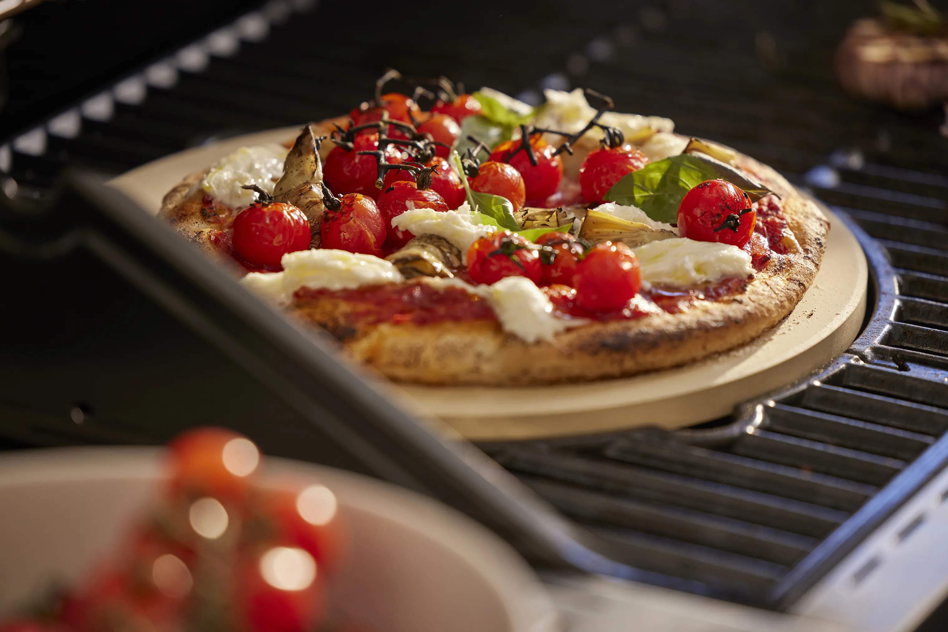RÖSLE Pizzasten Pizzasten i Beige, 3